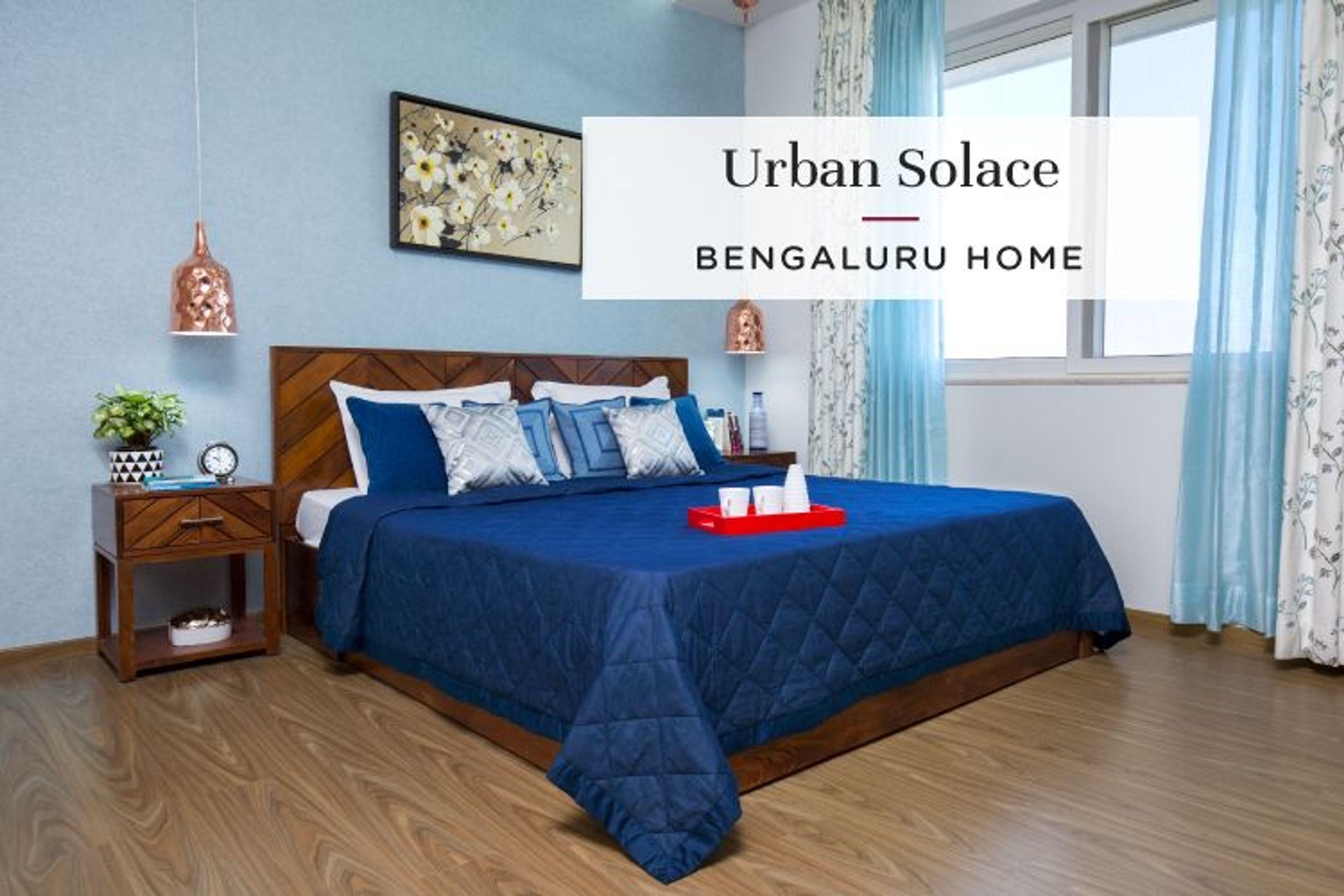 A Sea of Blues at this Bengaluru Home