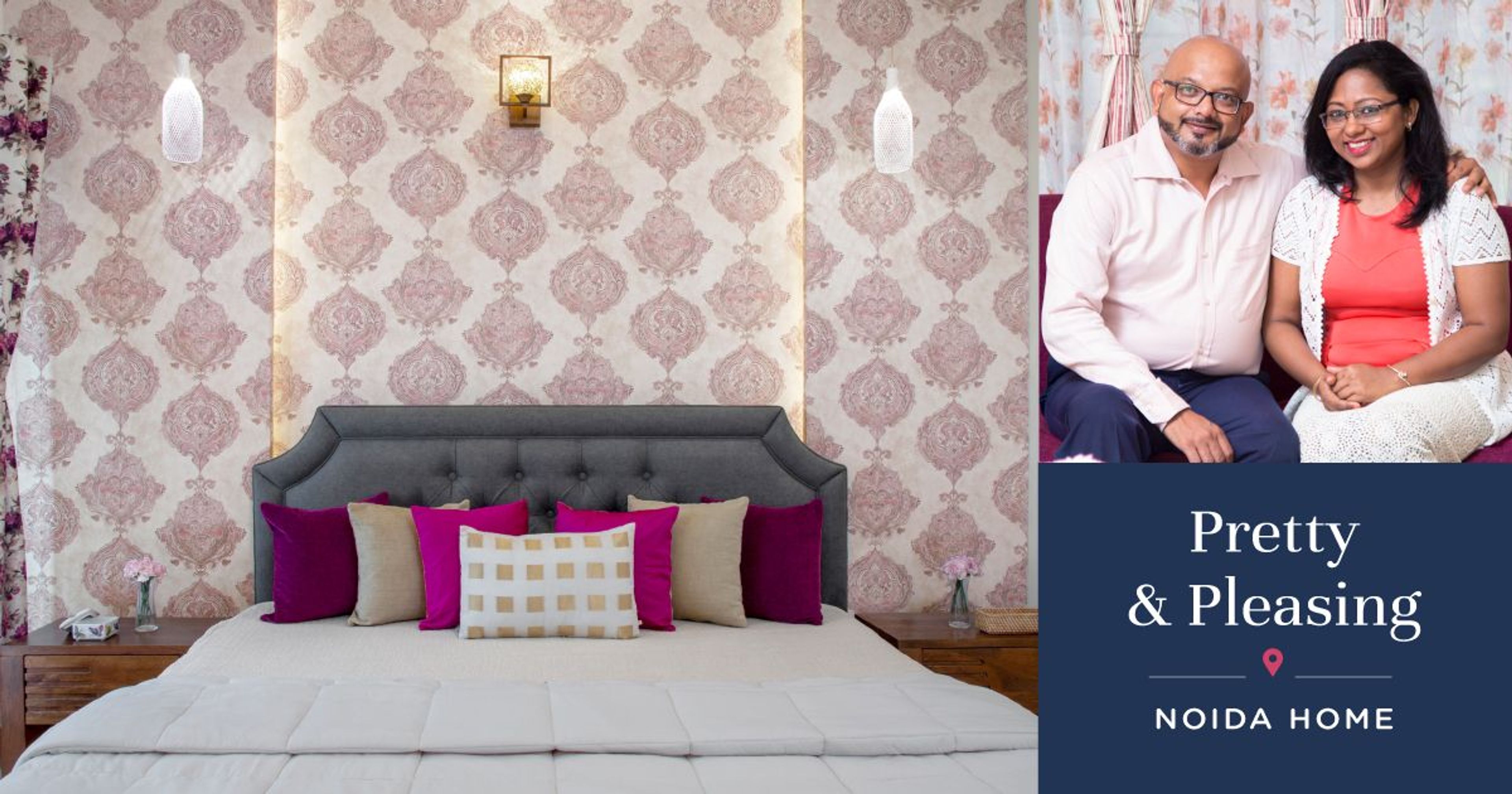 3BHK Villa in Noida is Simple with an Eclectic Vibe
