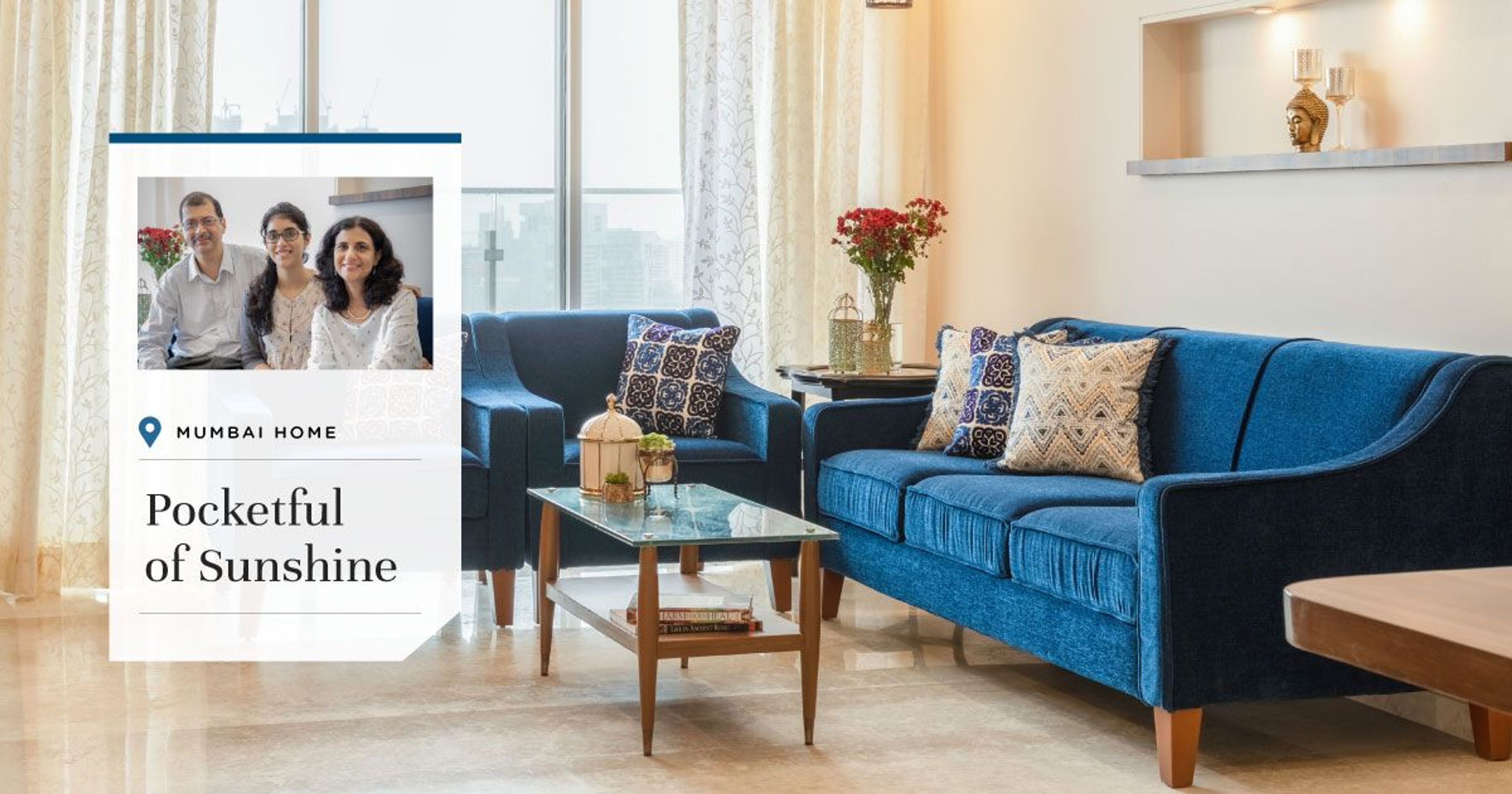 Smart Spaces in Pretty Pastels: 3BHK Comes to Life