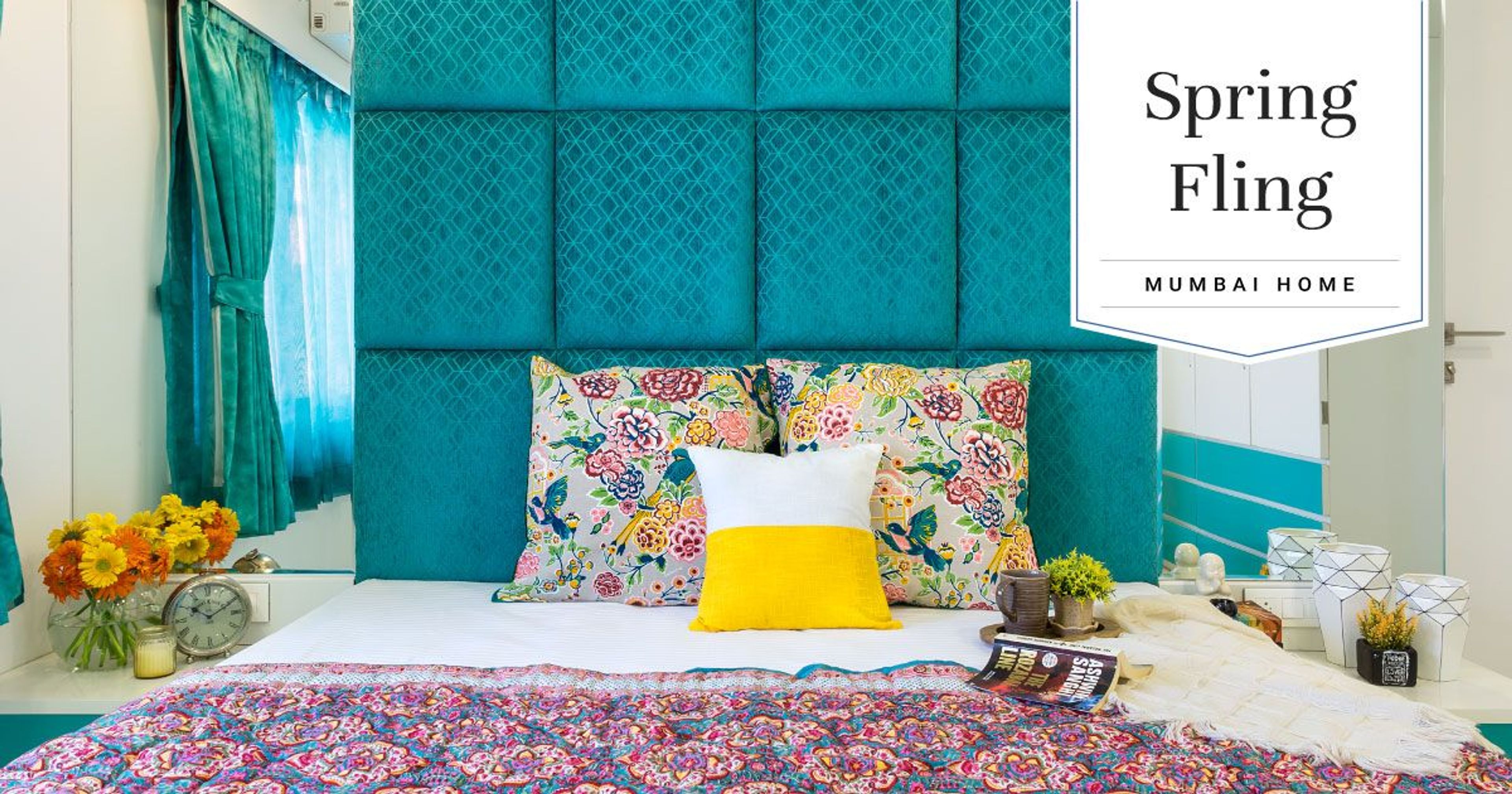 This captivating 1,000 Sq. Ft. 2BHK in Mumbai is a Stylish Space-saver