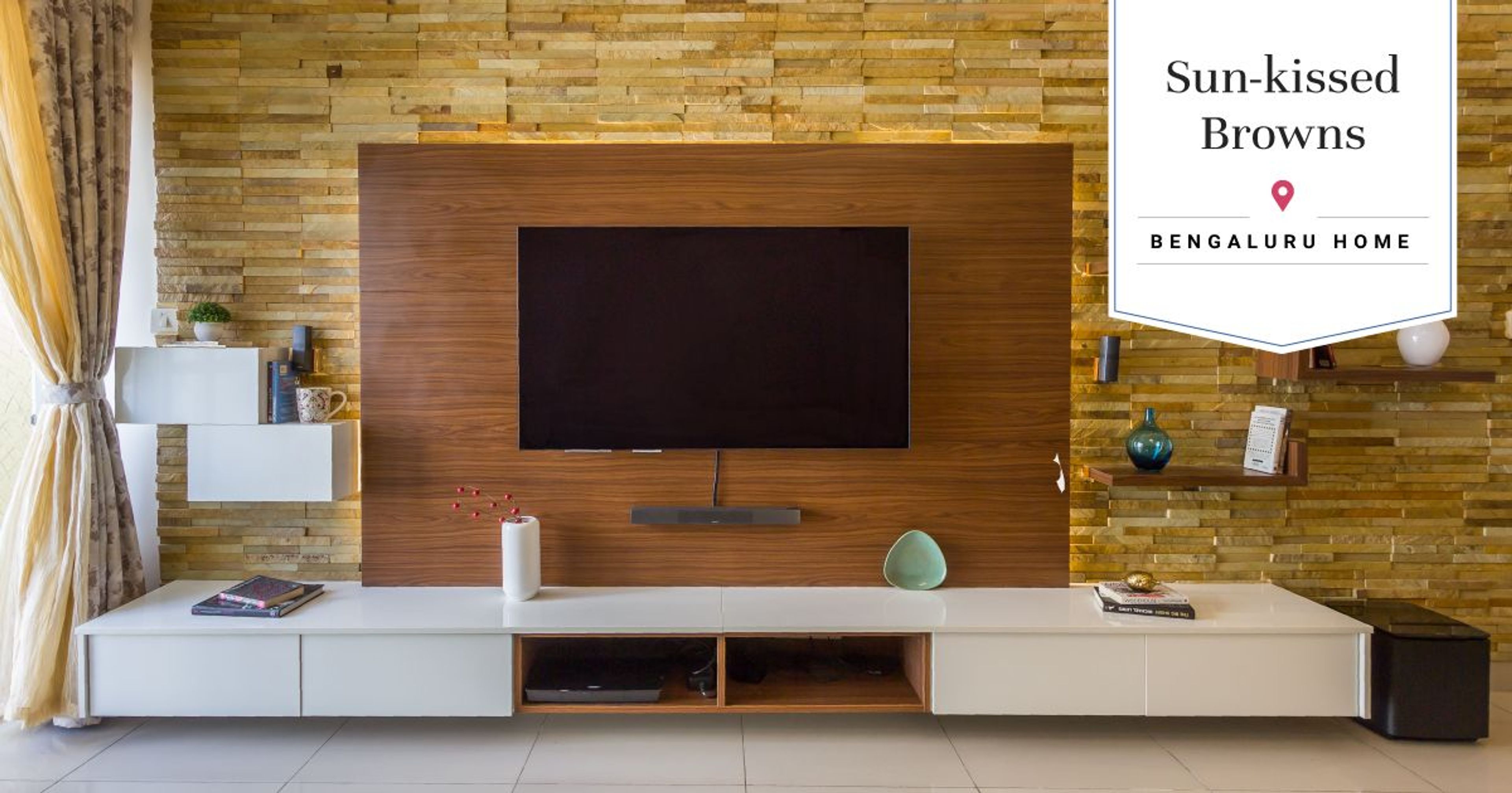 A 2BHK with a Unique Twist on Wooden Interiors