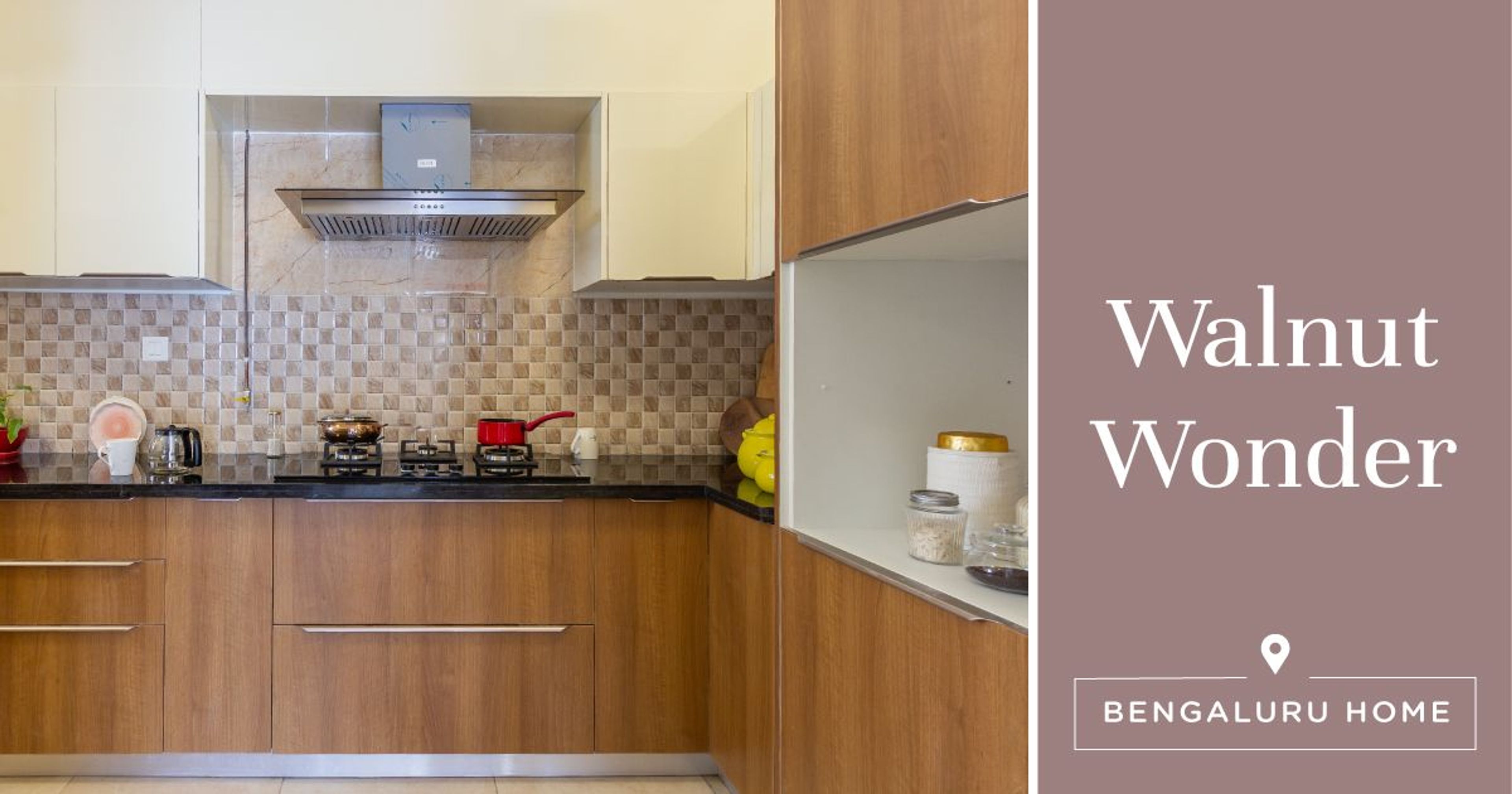 Wooden Shades Dominate This Classy 3BHK