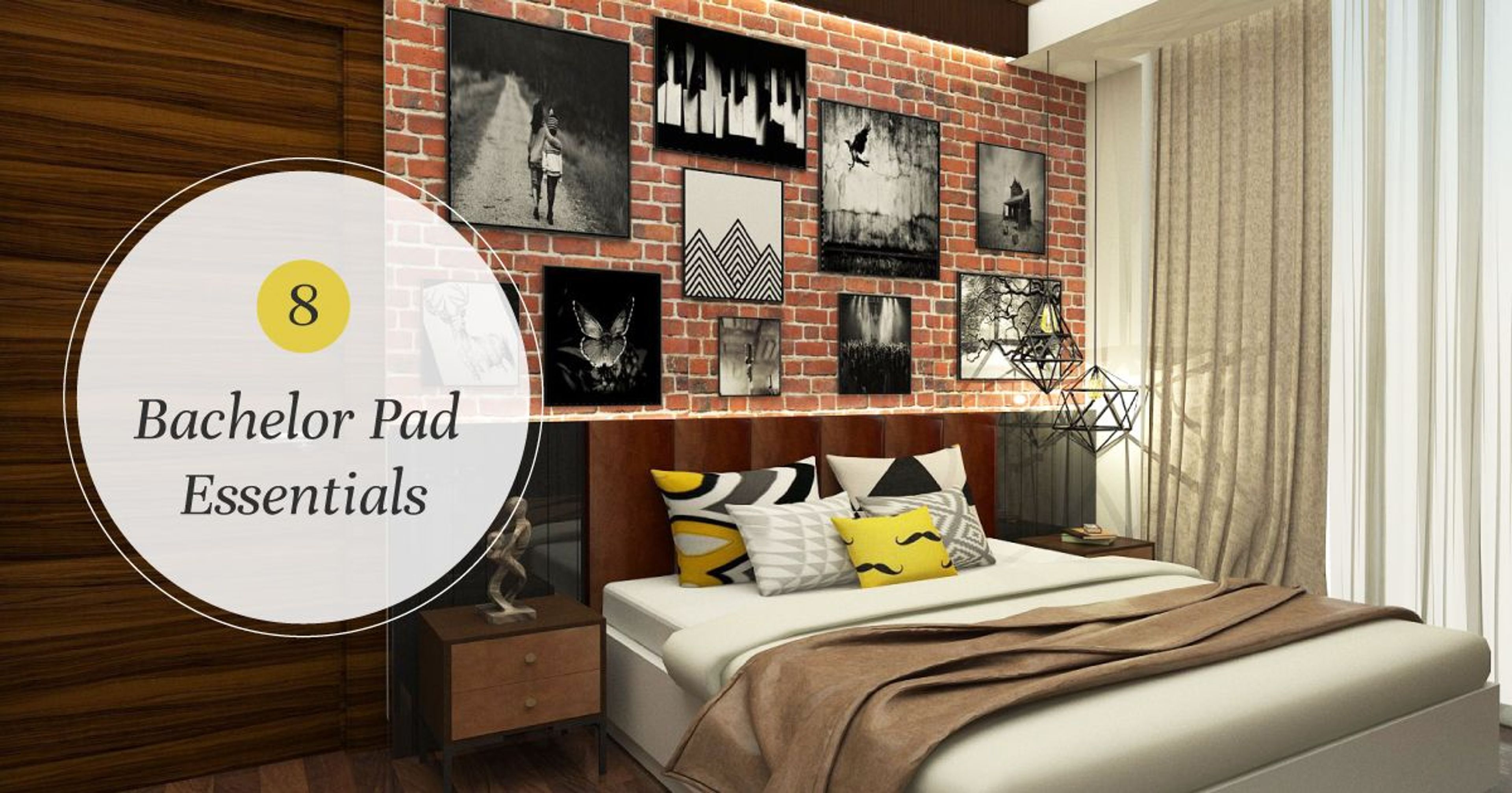 8 Game-changing Ideas for your Bachelor Pad