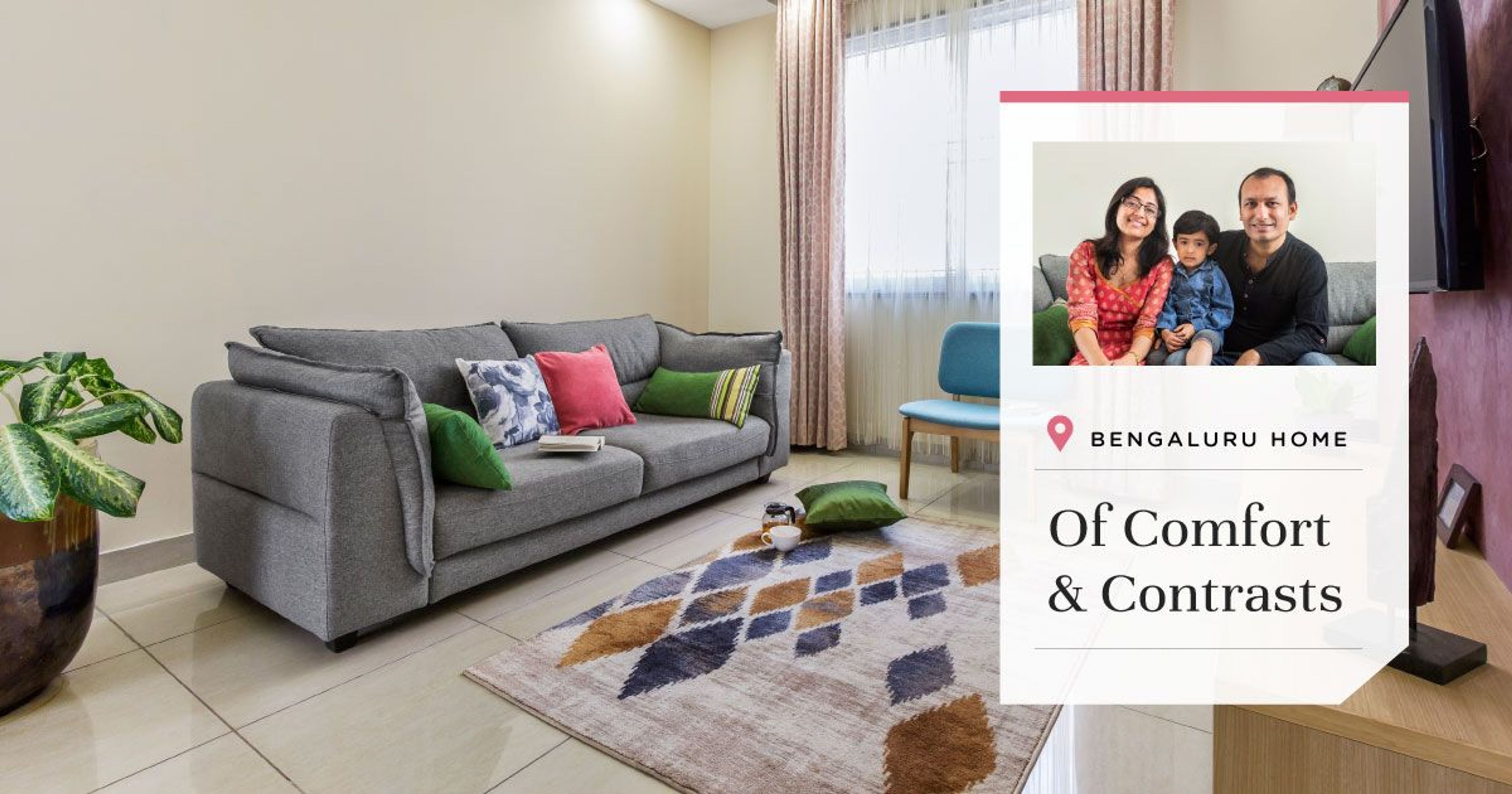 Step Inside this Cosy & Minimal 3BHK