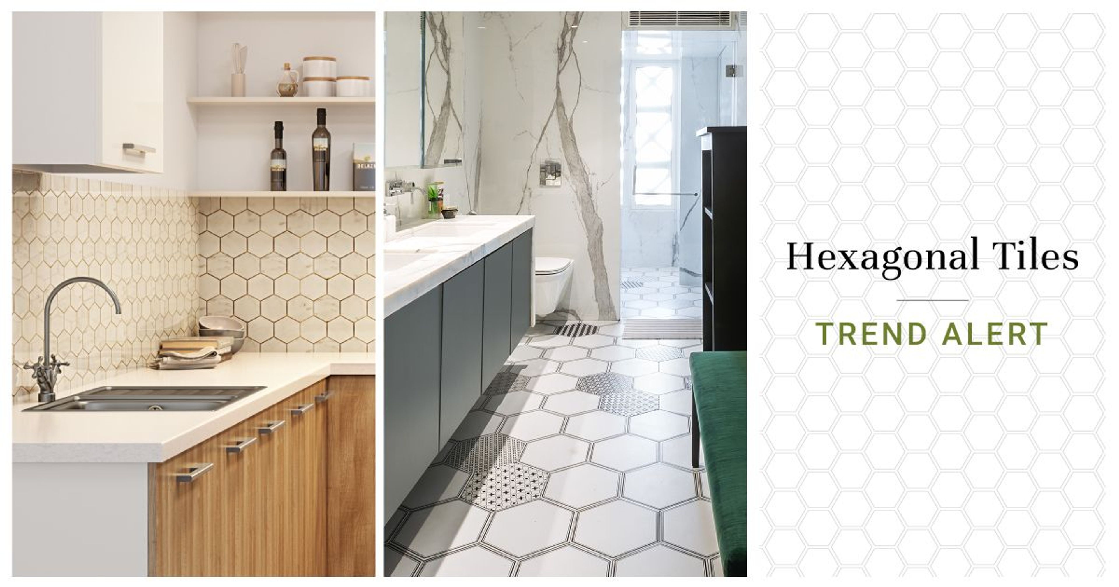 5 Ways to Use Hexagonal Tiles at Home