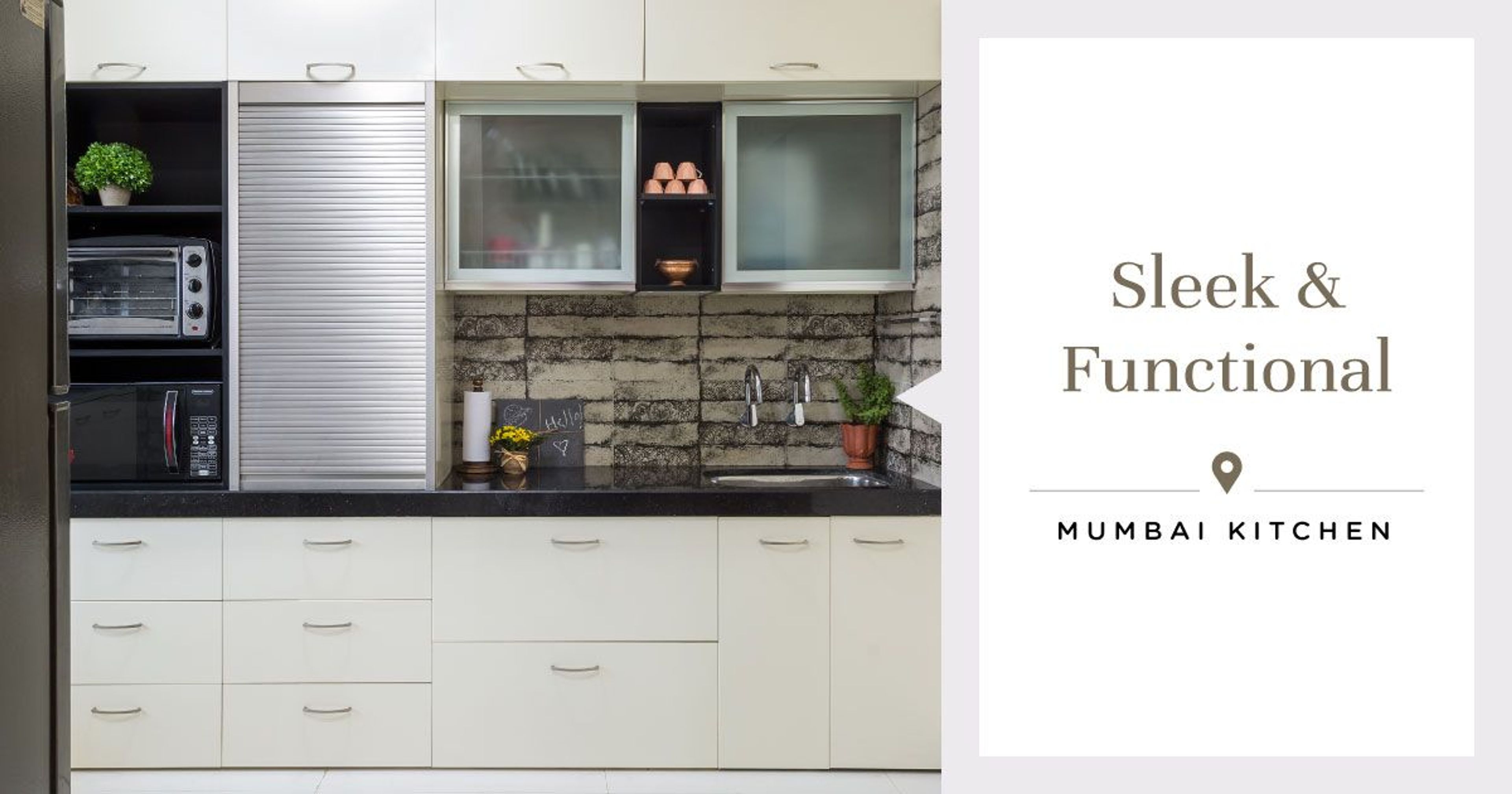 Clutter-free Kitchen High on Storage