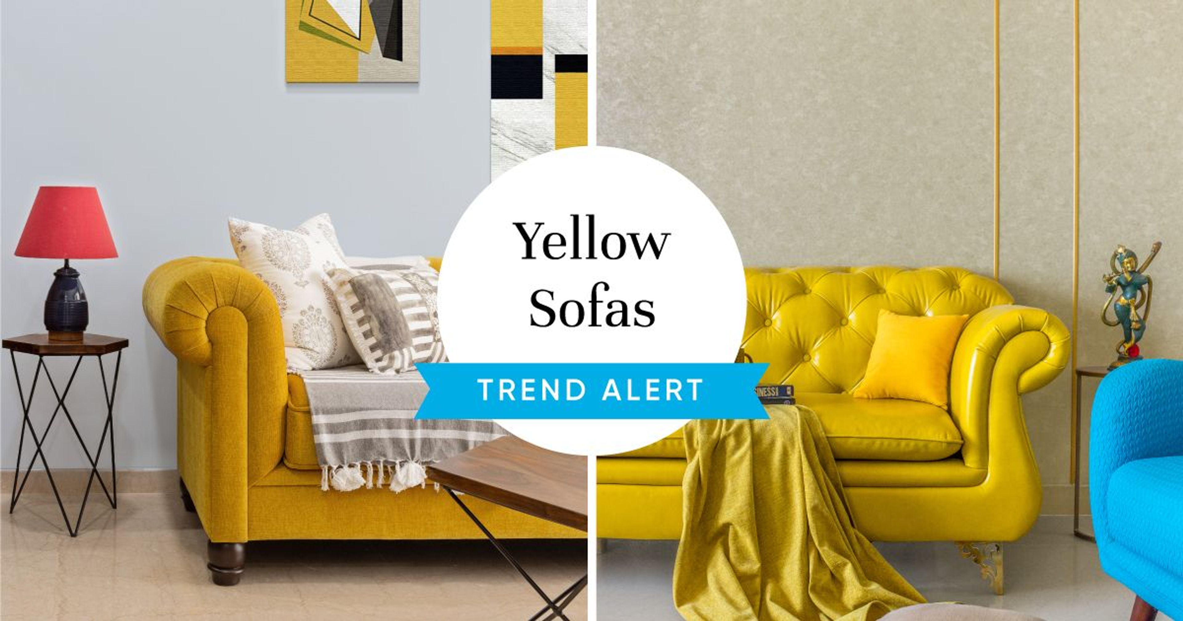 7 Smart Ways to Work the Yellow Sofa