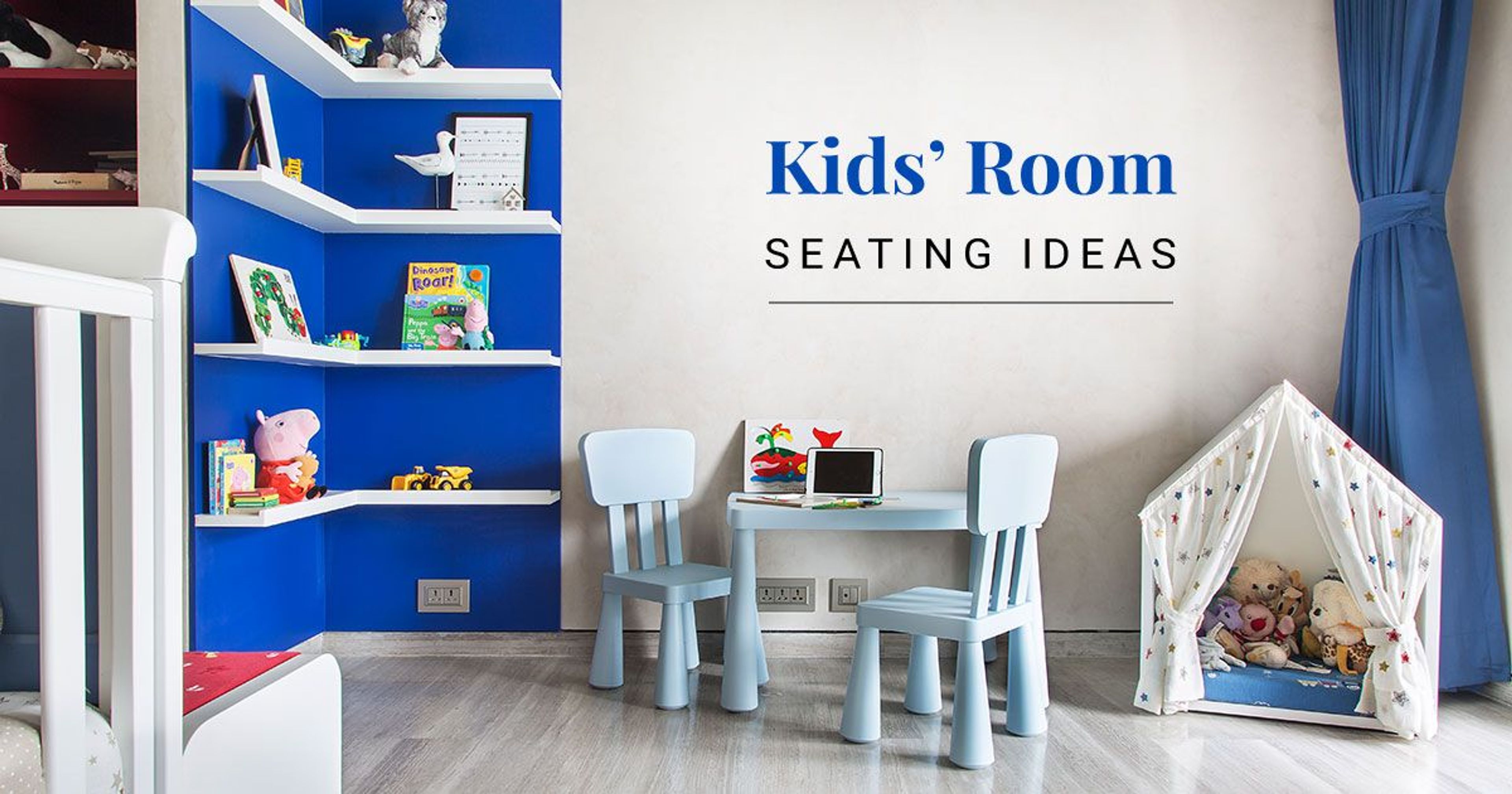Playful Seating Ideas for Kids Room