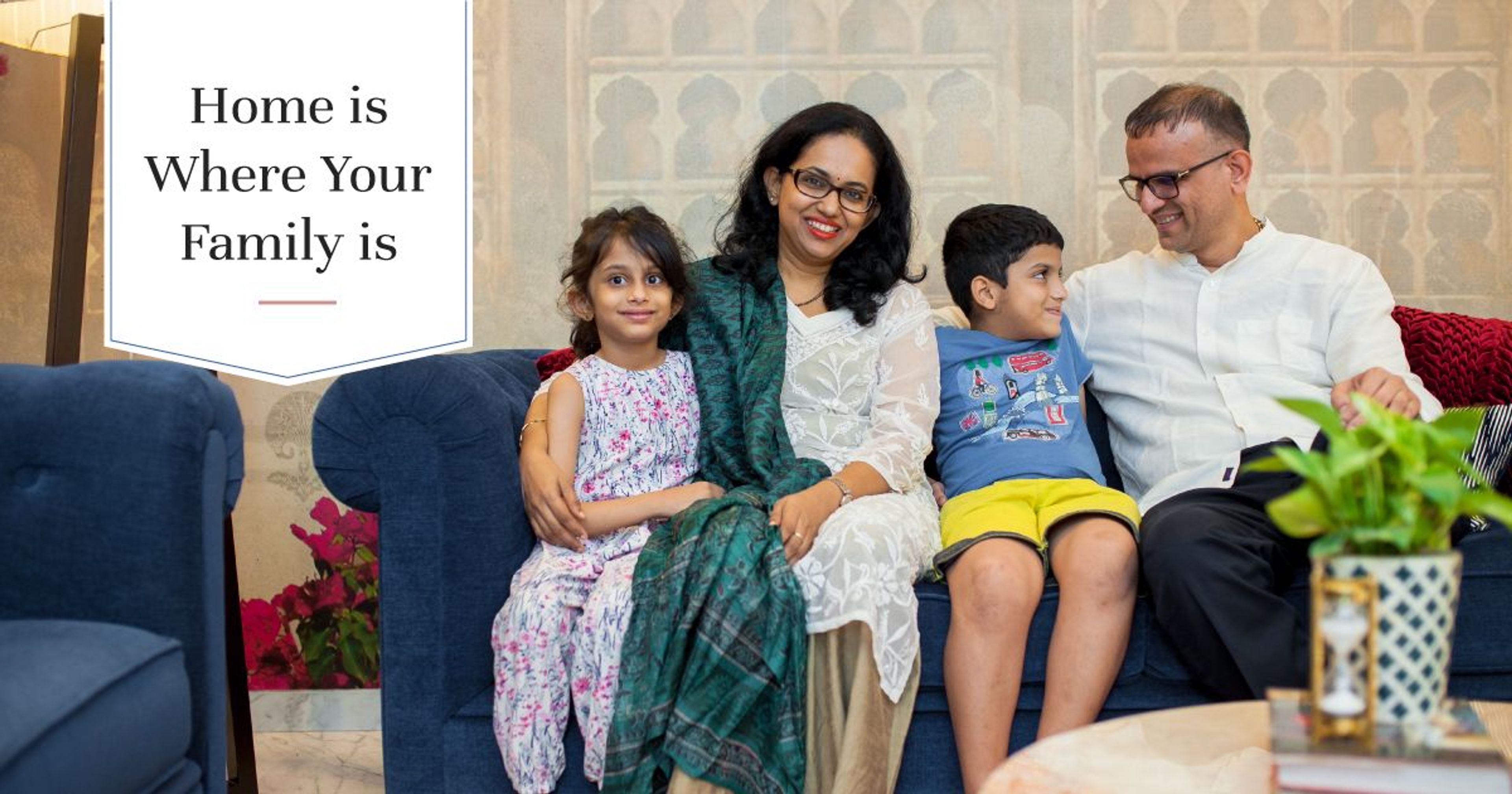 4BHK in Pune is Big on Colours & Style