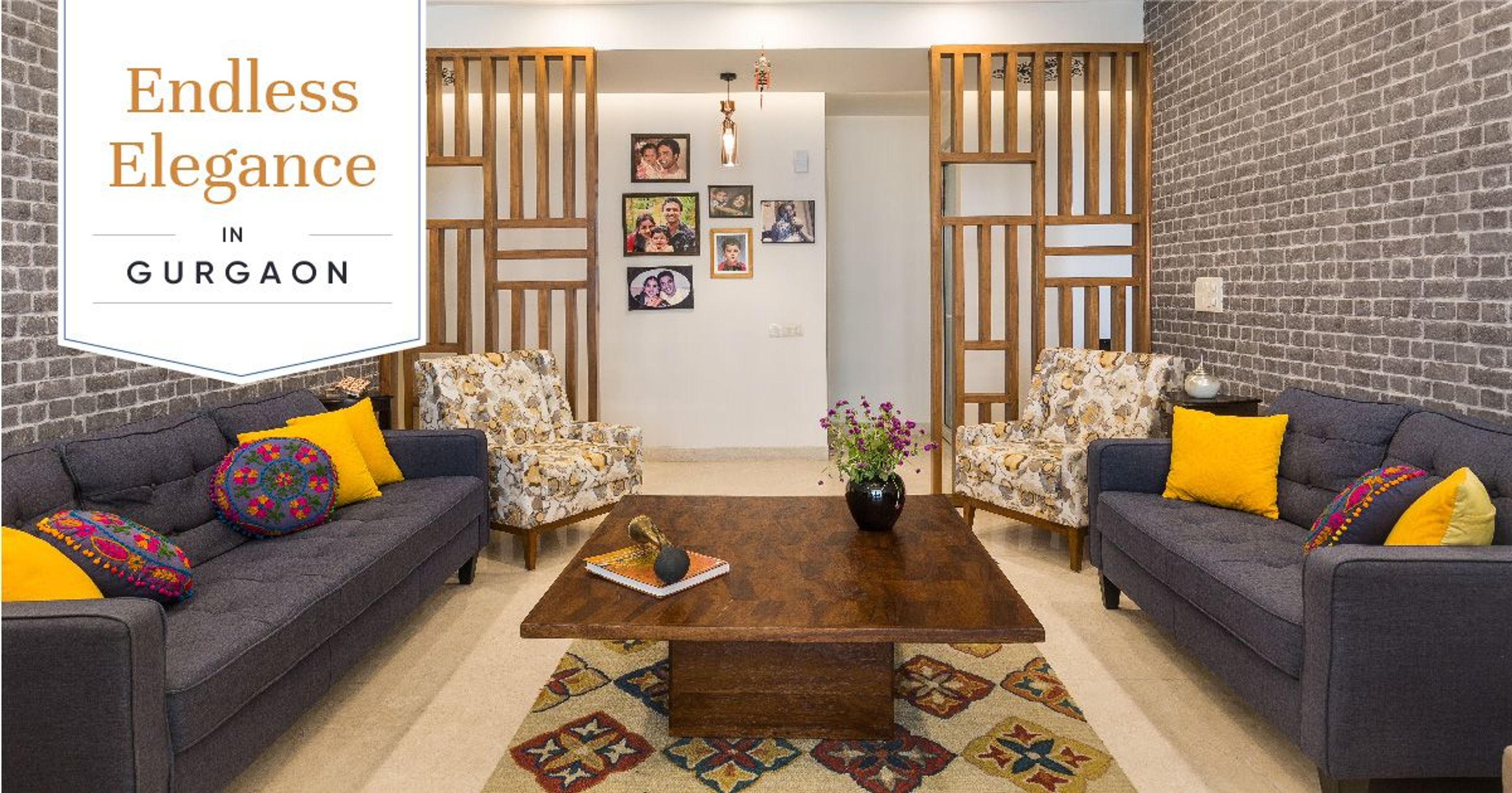 Attractive Mix of Designs for Gurgaon 4BHK