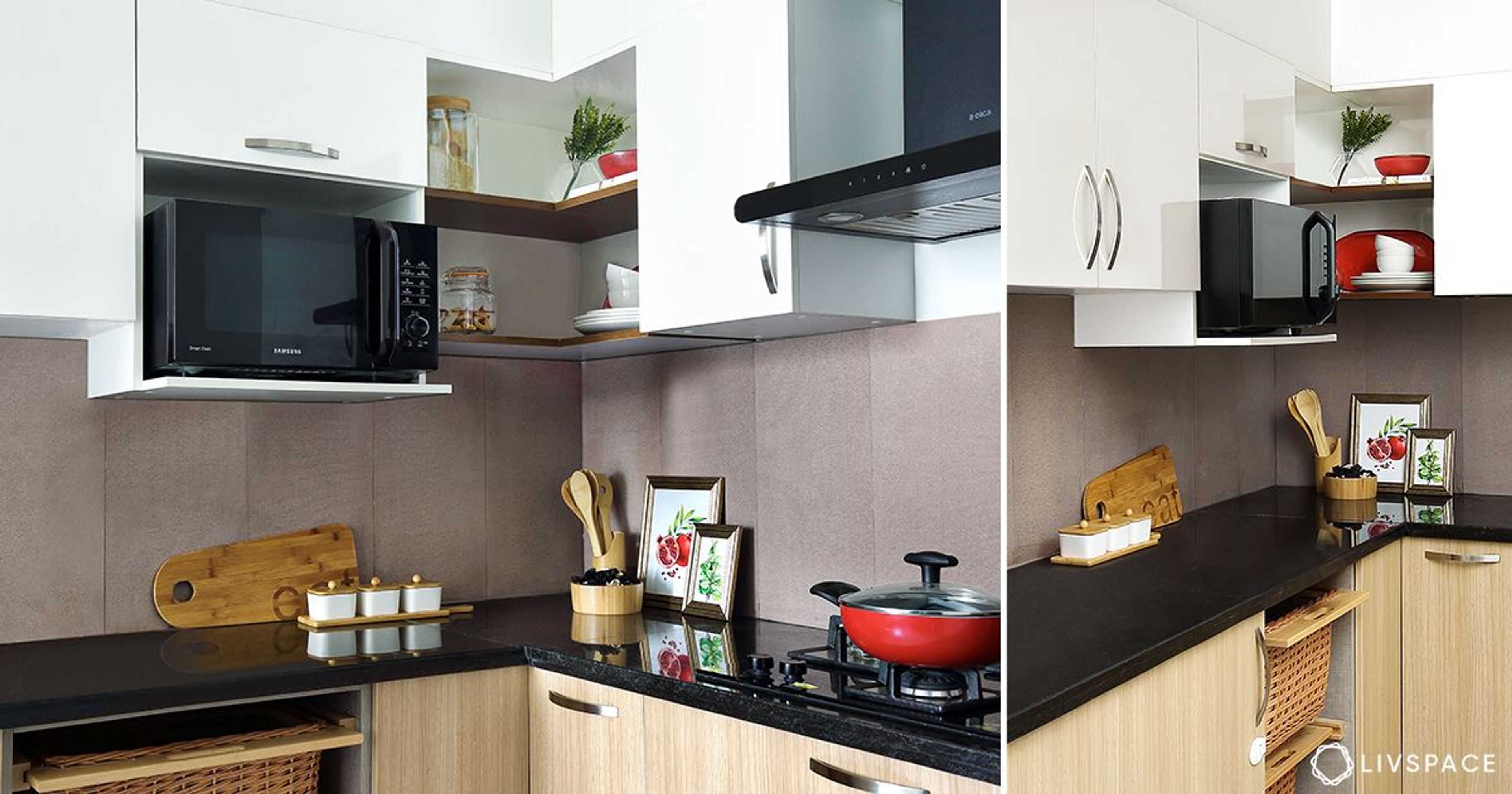 Pretty and on Budget, This 90 Sq. Ft. Bangalore Kitchen Has It All