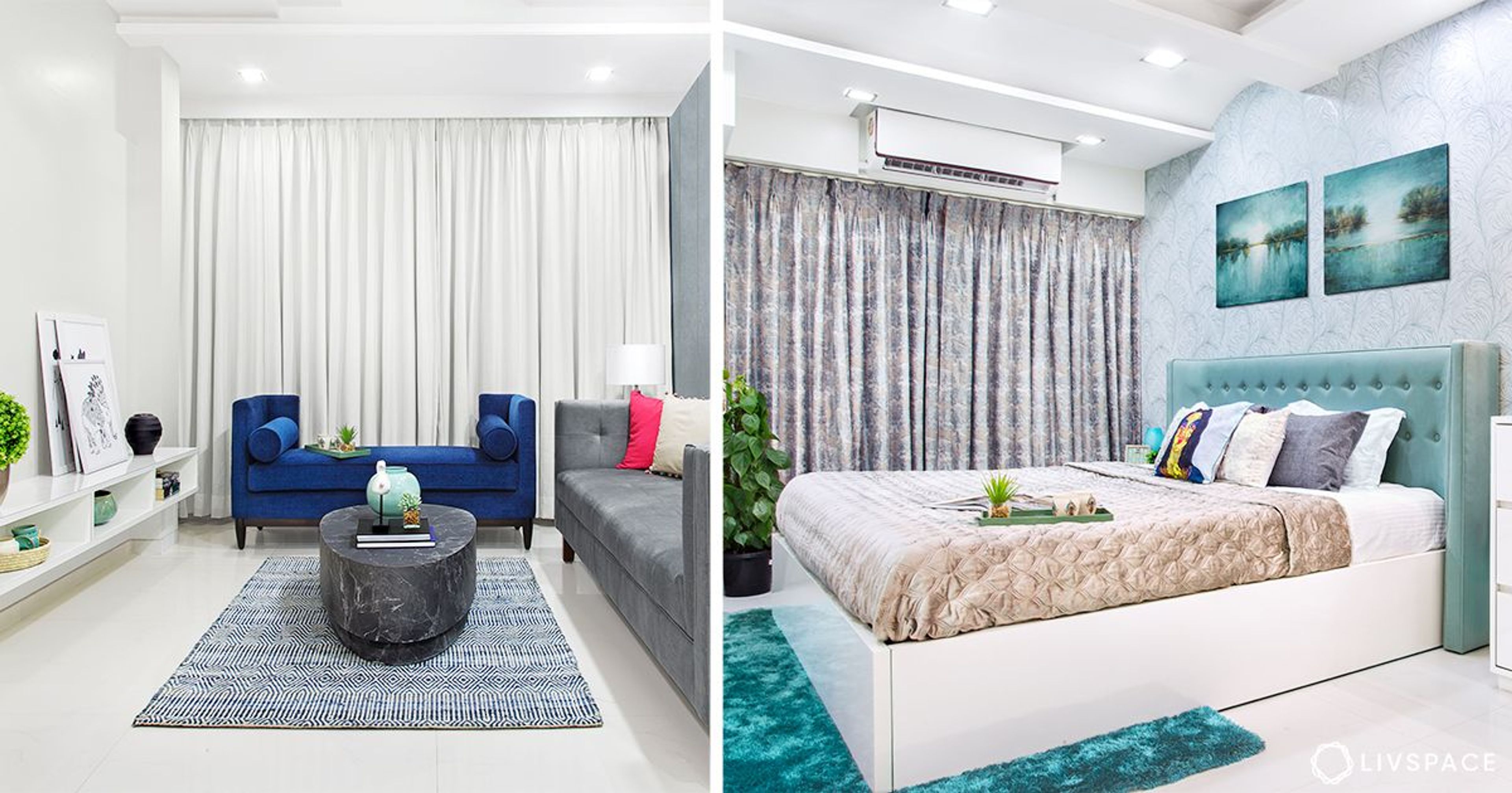 Compact 675 Sq. Ft. Mumbai 2BHK Goes for a Scandinavian Themed Remodel