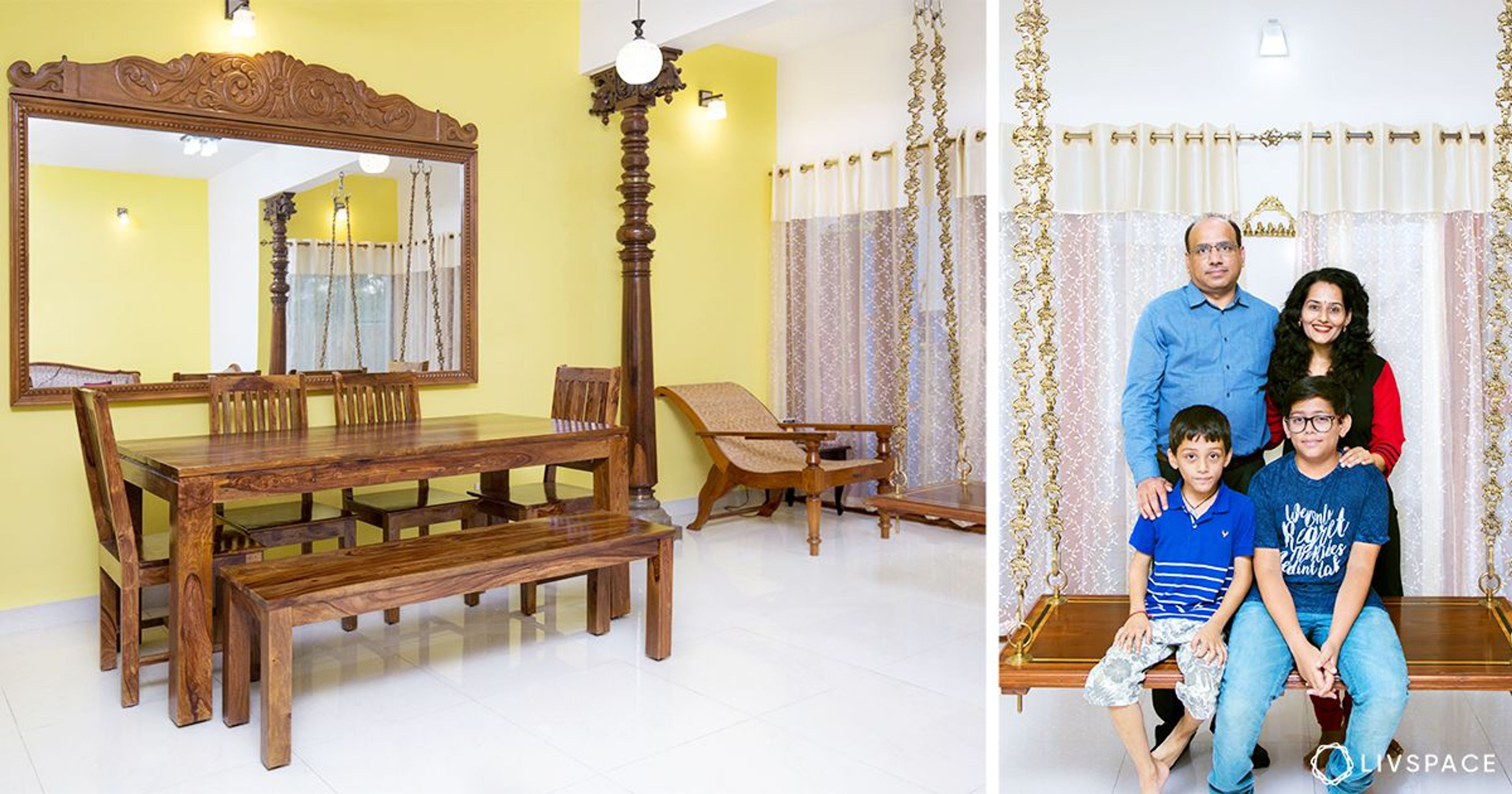 Here’s How We Added Ethnic Detailing to This 3,500 Sq. Ft. Bangalore Home at Vaswani Ashton Woods