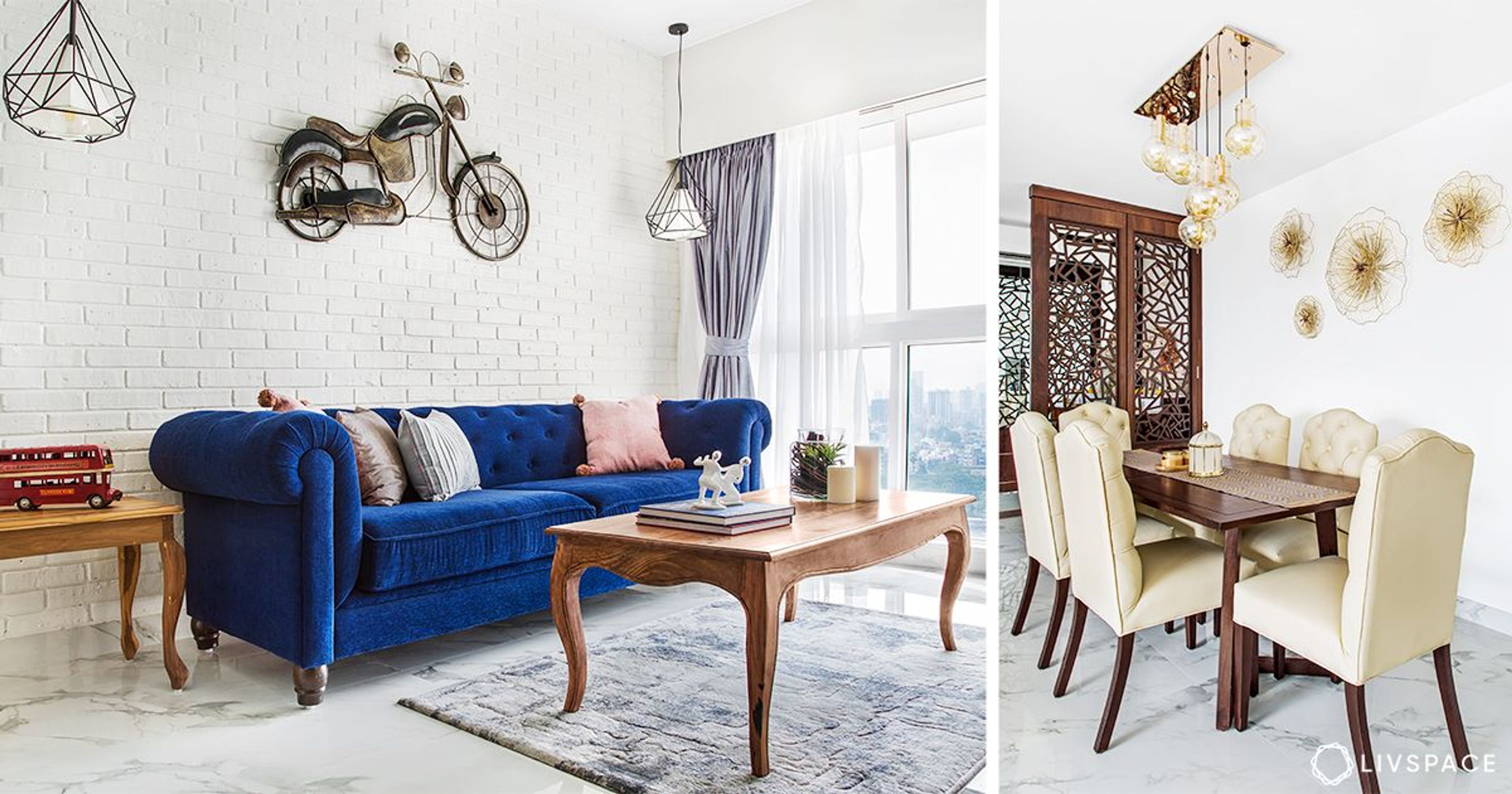 This Classy 1,100 Sq. Ft. 3BHK in Raheja Ridgewood, Mumbai Was Designed for a Pilot Couple