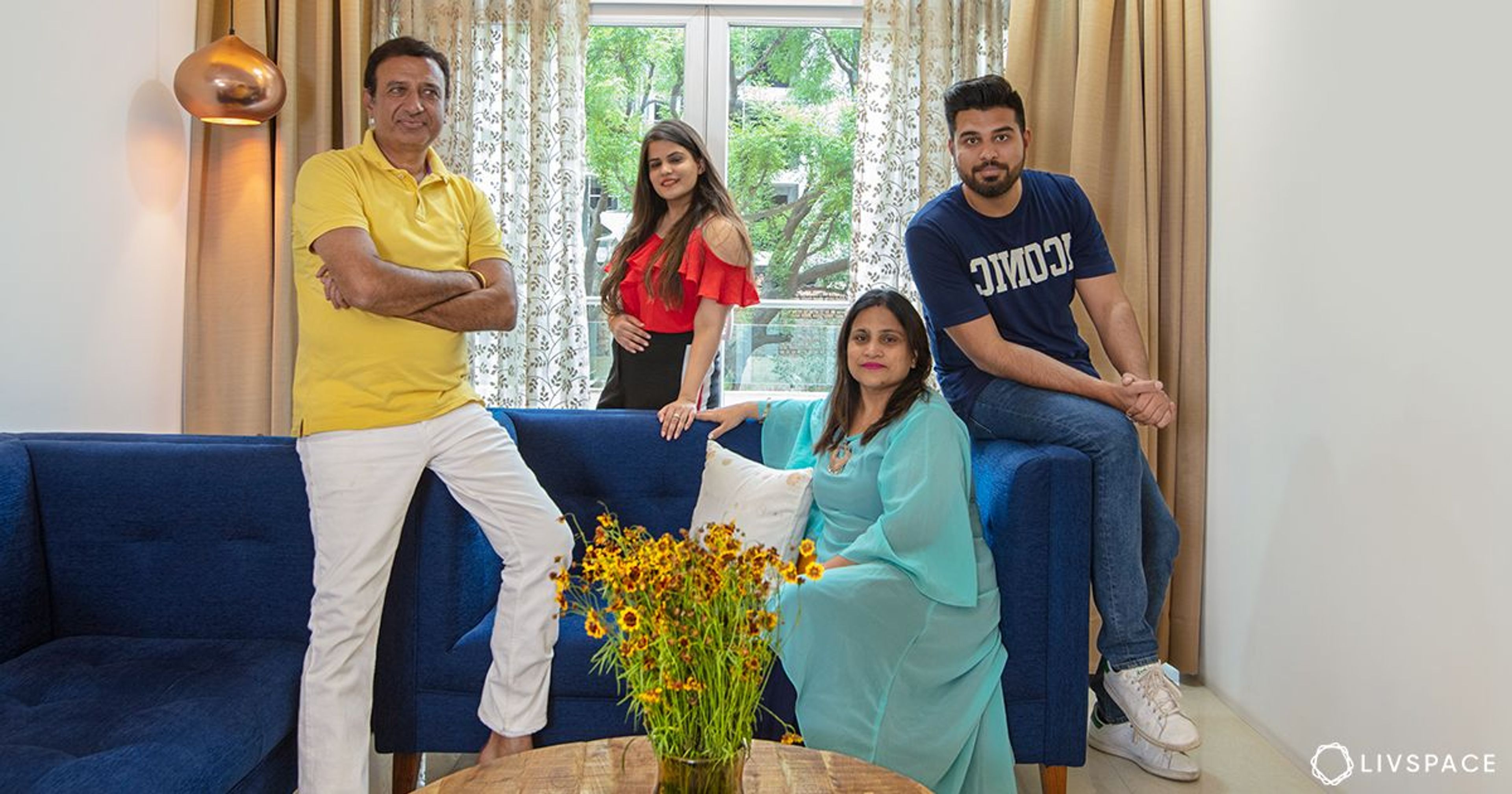 This 4BHK in Gurgaon is a Visual Treat
