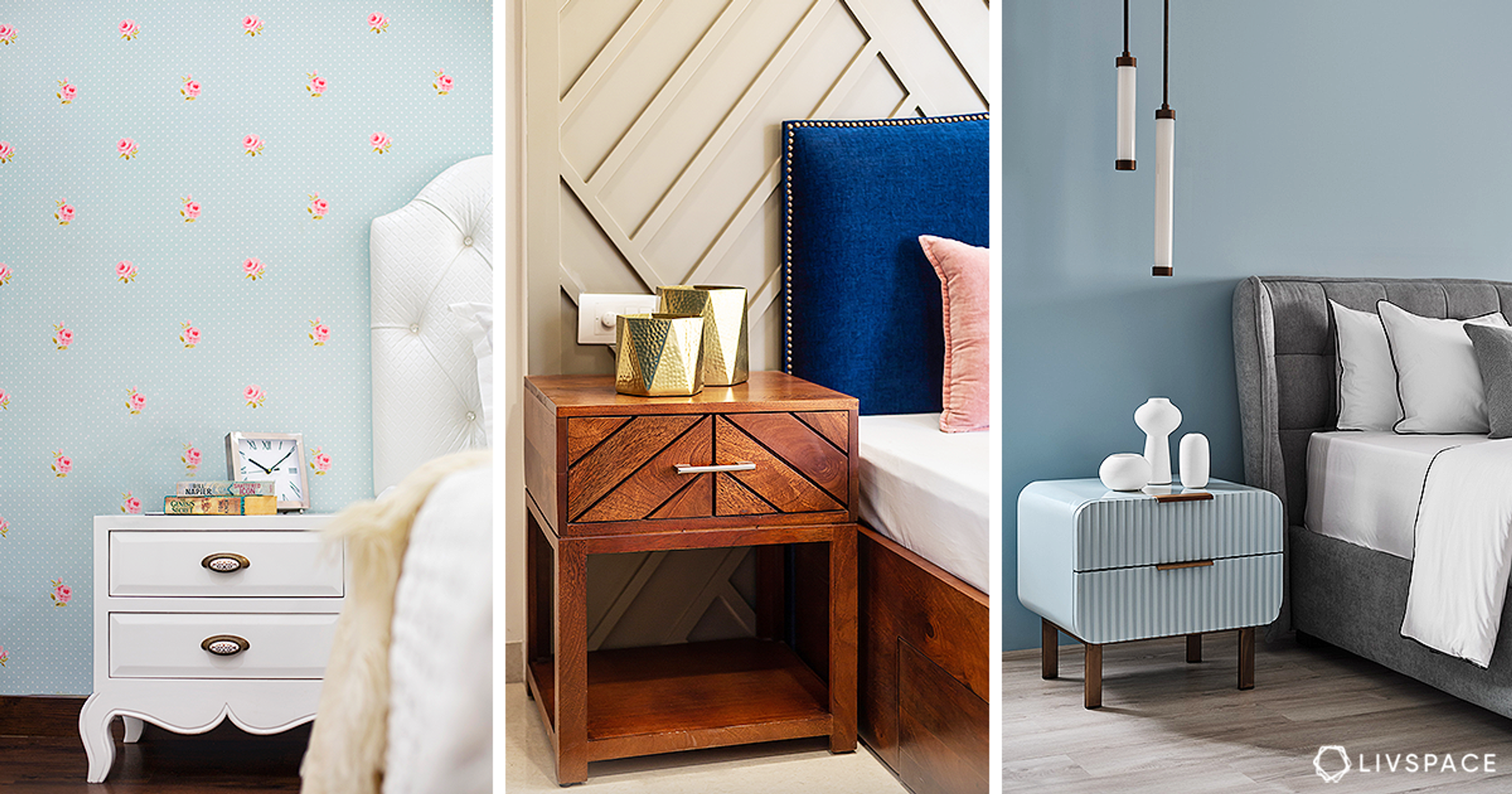 55+ Bedside Tables: The Best of Livspace Designs
