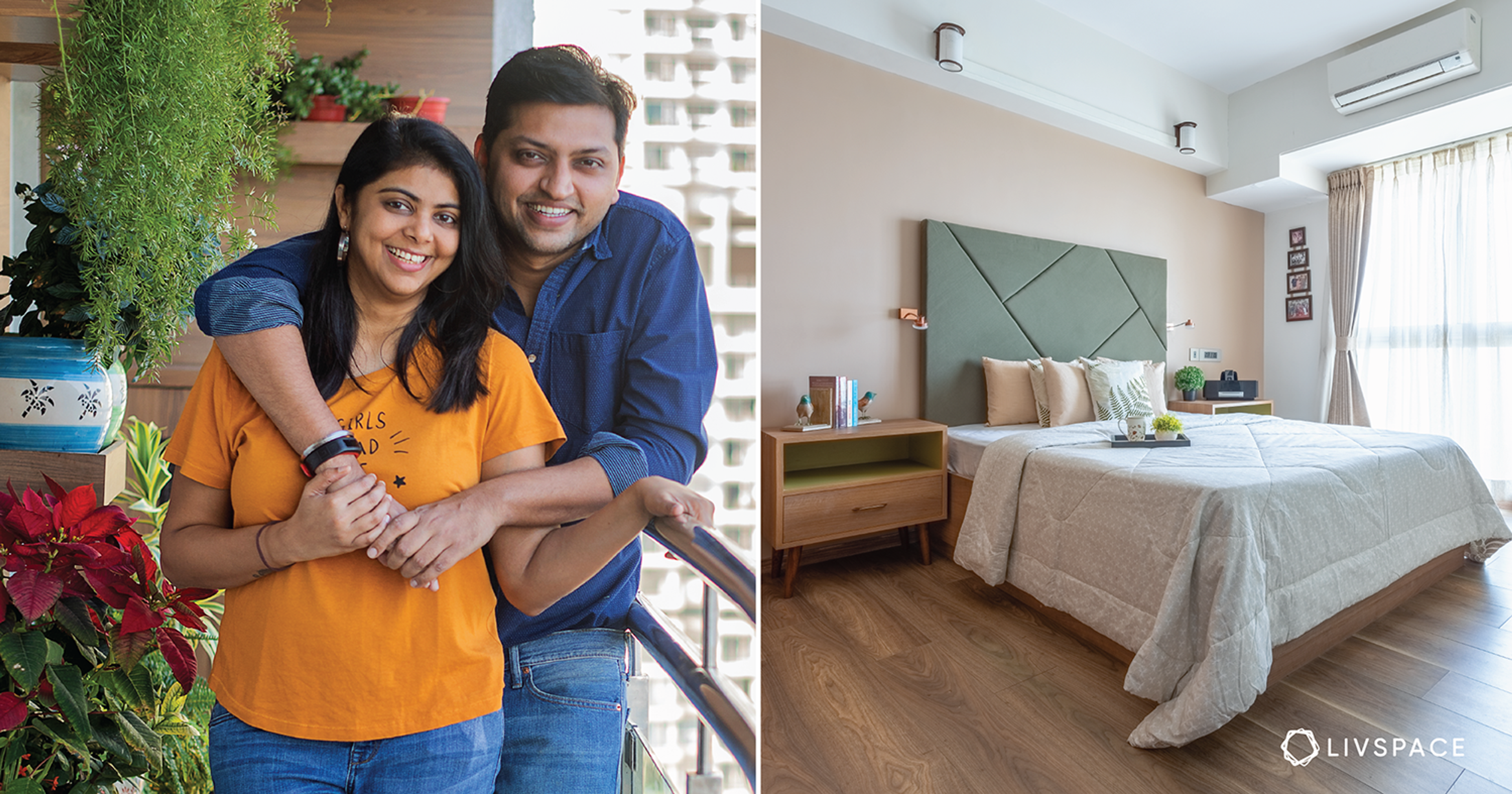 Stylishly Minimal 3BHK by Livspace