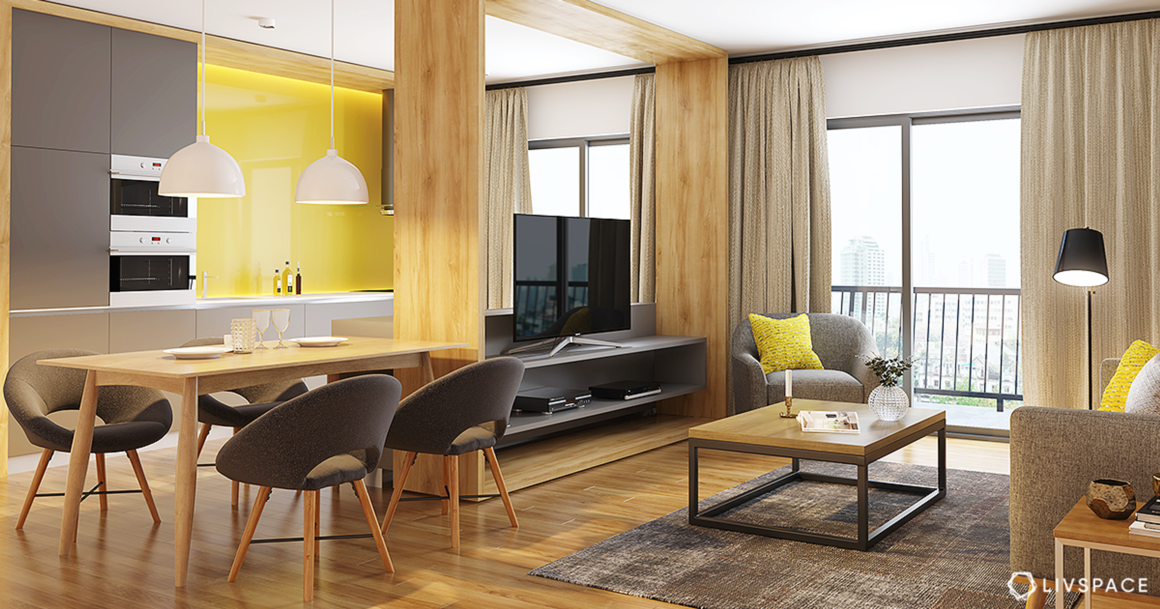 8 Open Kitchen Partition Ideas That Are Practical and Clever