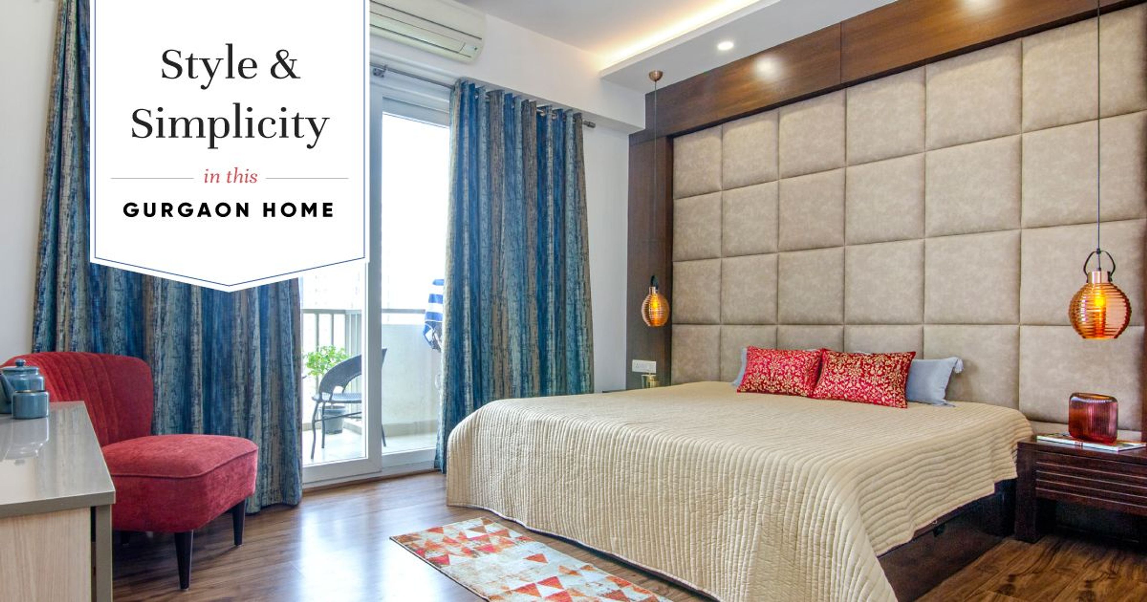 How to Design a Vibrant Indo-Contemporary 3BHK for a Newly Married Couple