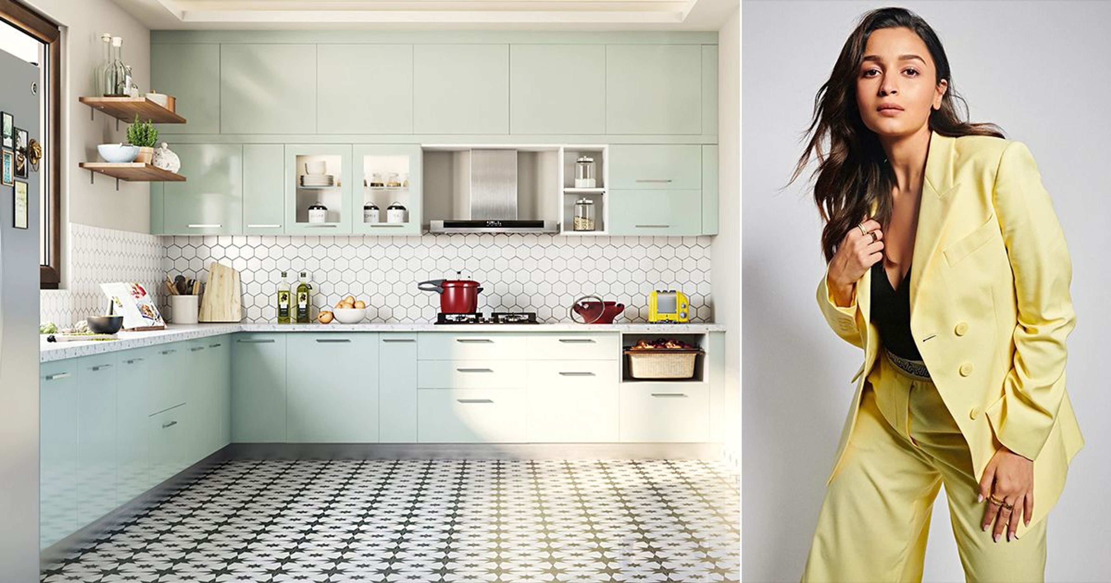 4 Fun Ways How We Recreated Alia Bhatt’s Minty Fresh Kitchen