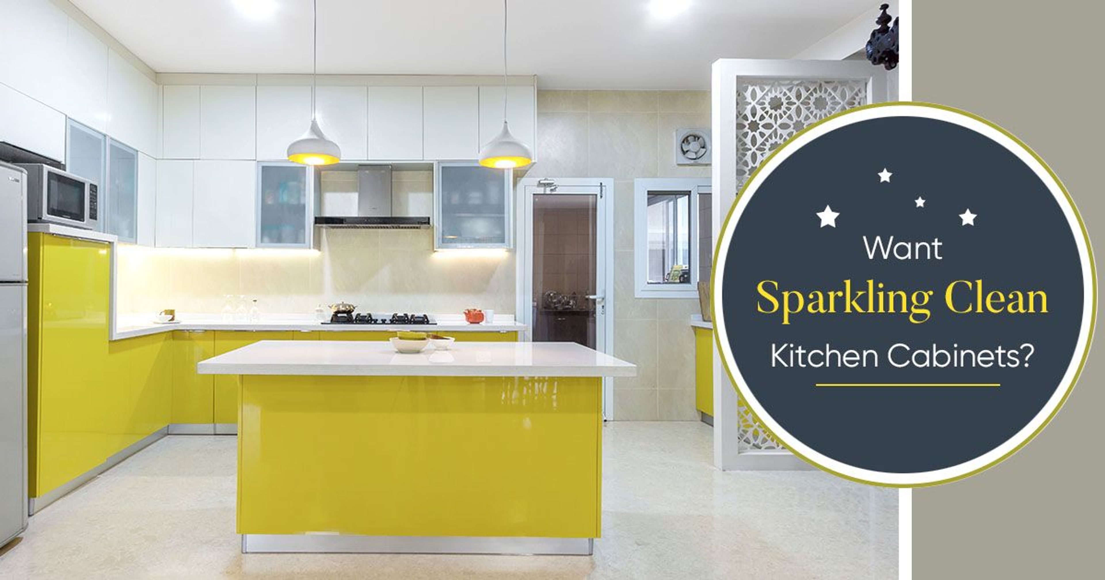 How Do you Clean Kitchen Cabinets?