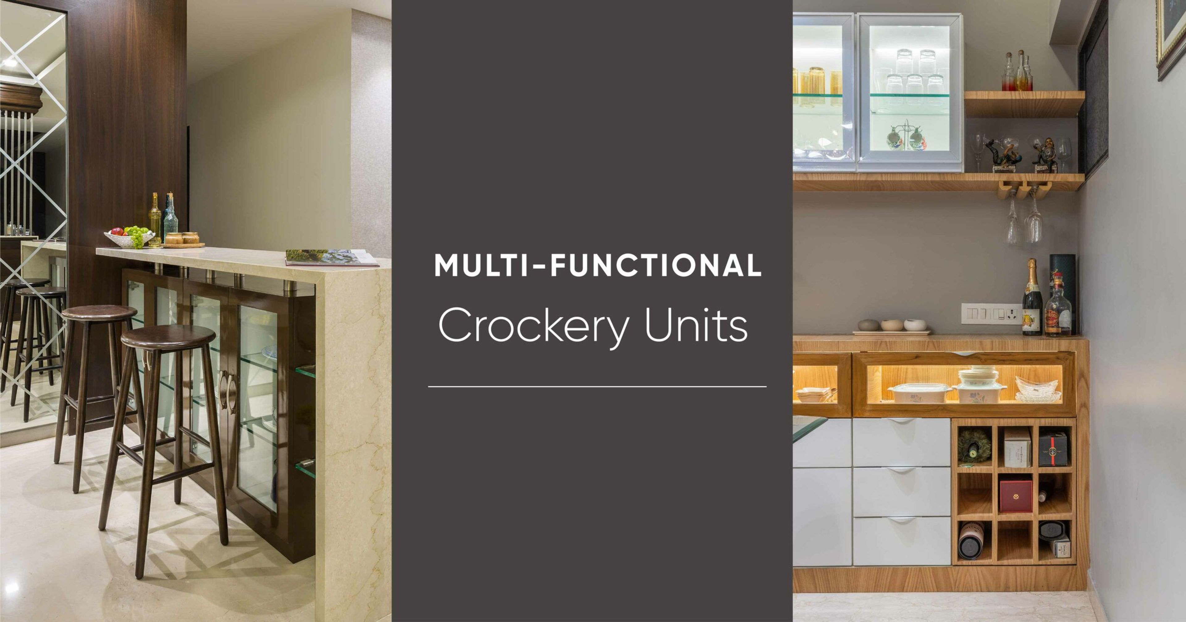 Why Stick to Boring Crockery Cabinets When They Can Do So Much More?