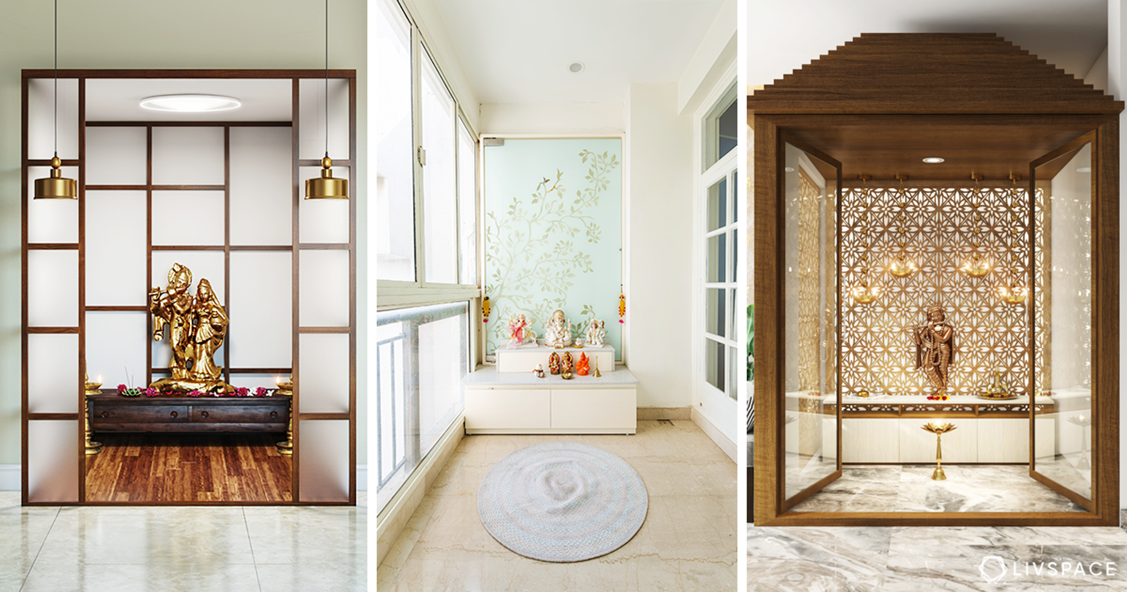 5 Stunning Glass Pooja Room Designs You Can Try at Home