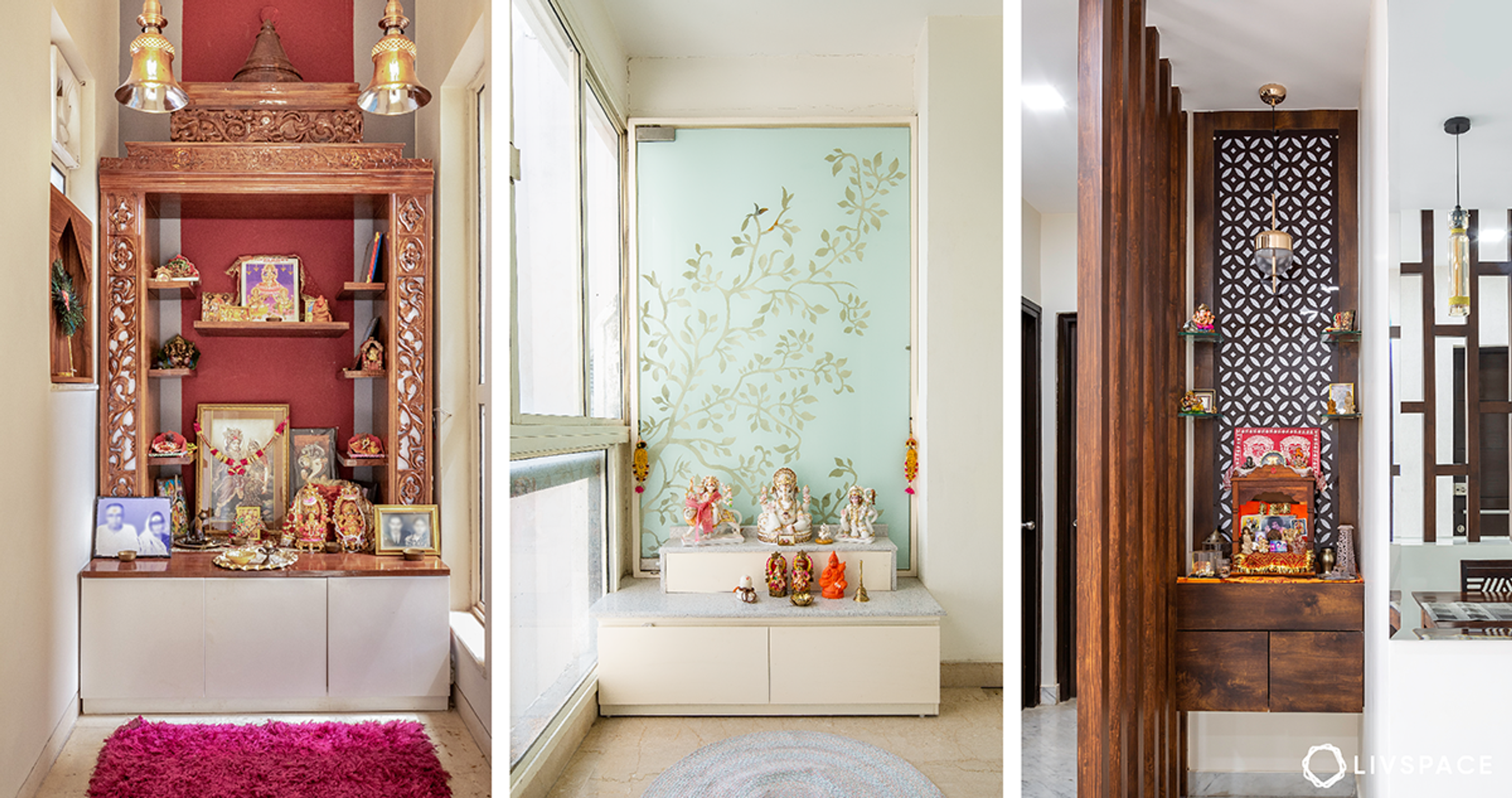 4 Popular Pooja Room Designs for Indian Homes of Every Size