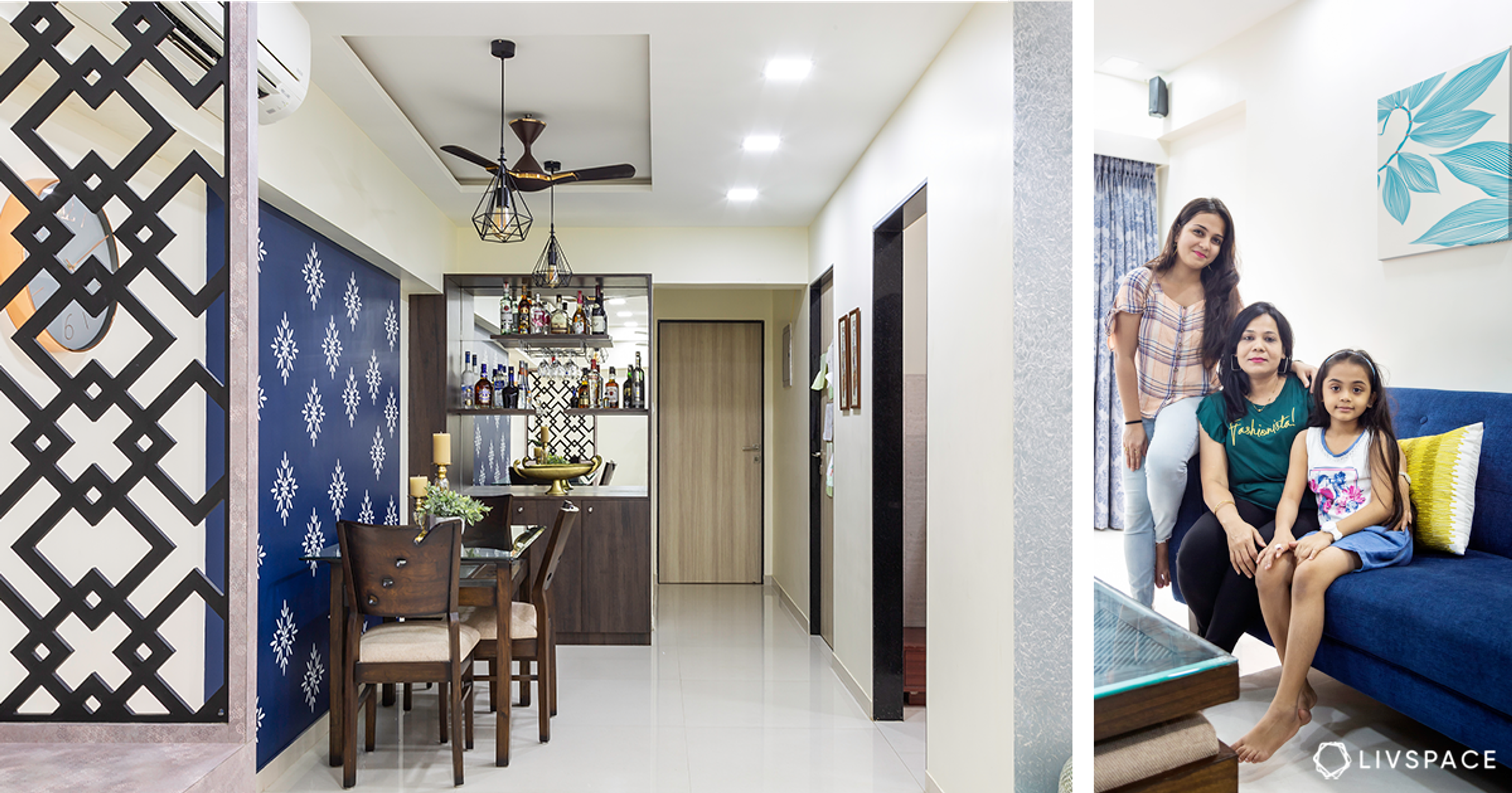 How We Designed This 845 sq ft 2BHK in 10 Weeks & Made it Look Spacious