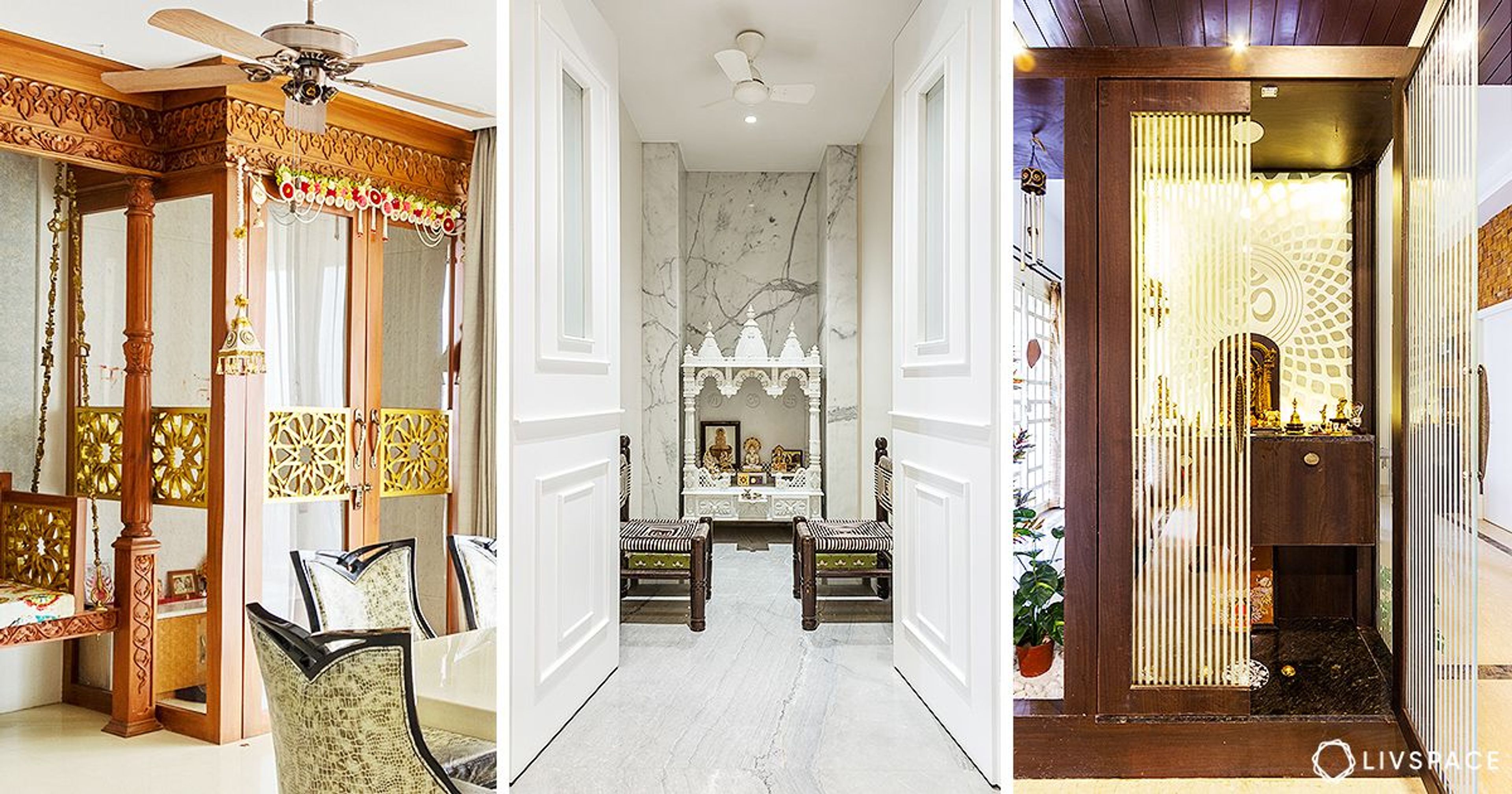 5 Practical Pooja Room Door Designs That Can Fit Into Any Home