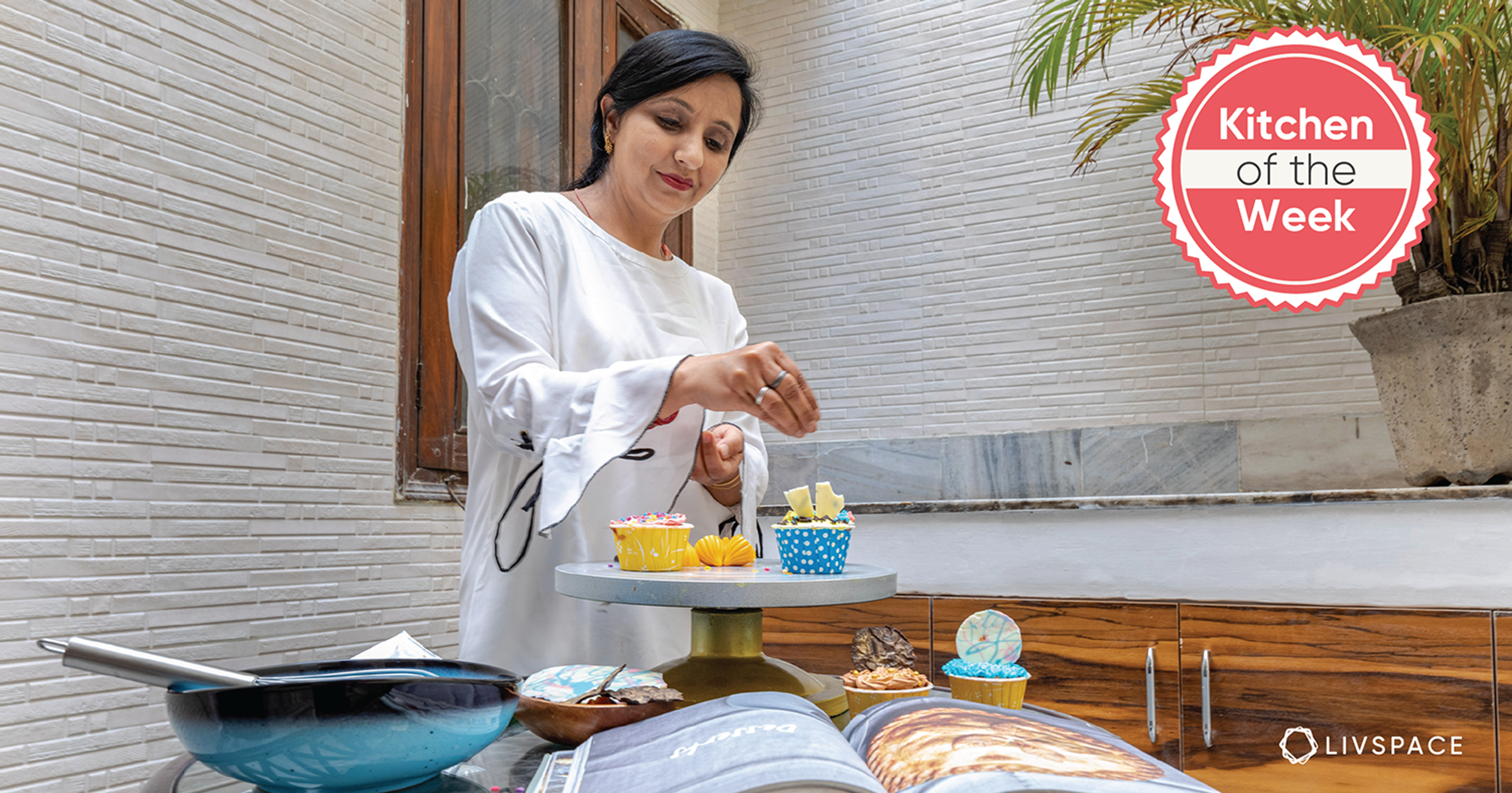 Kitchen of the Week: 50 sq. ft. Vibrant Kitchen Designed in Just ₹2 Lakhs