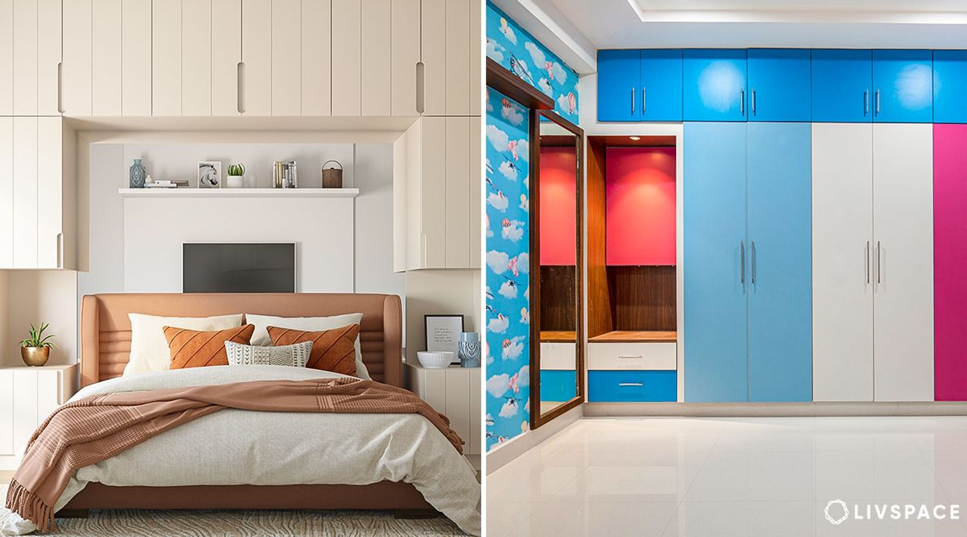 7 Smart Indian Bedroom Cupboard Designs That Are Perfect for Small Spaces