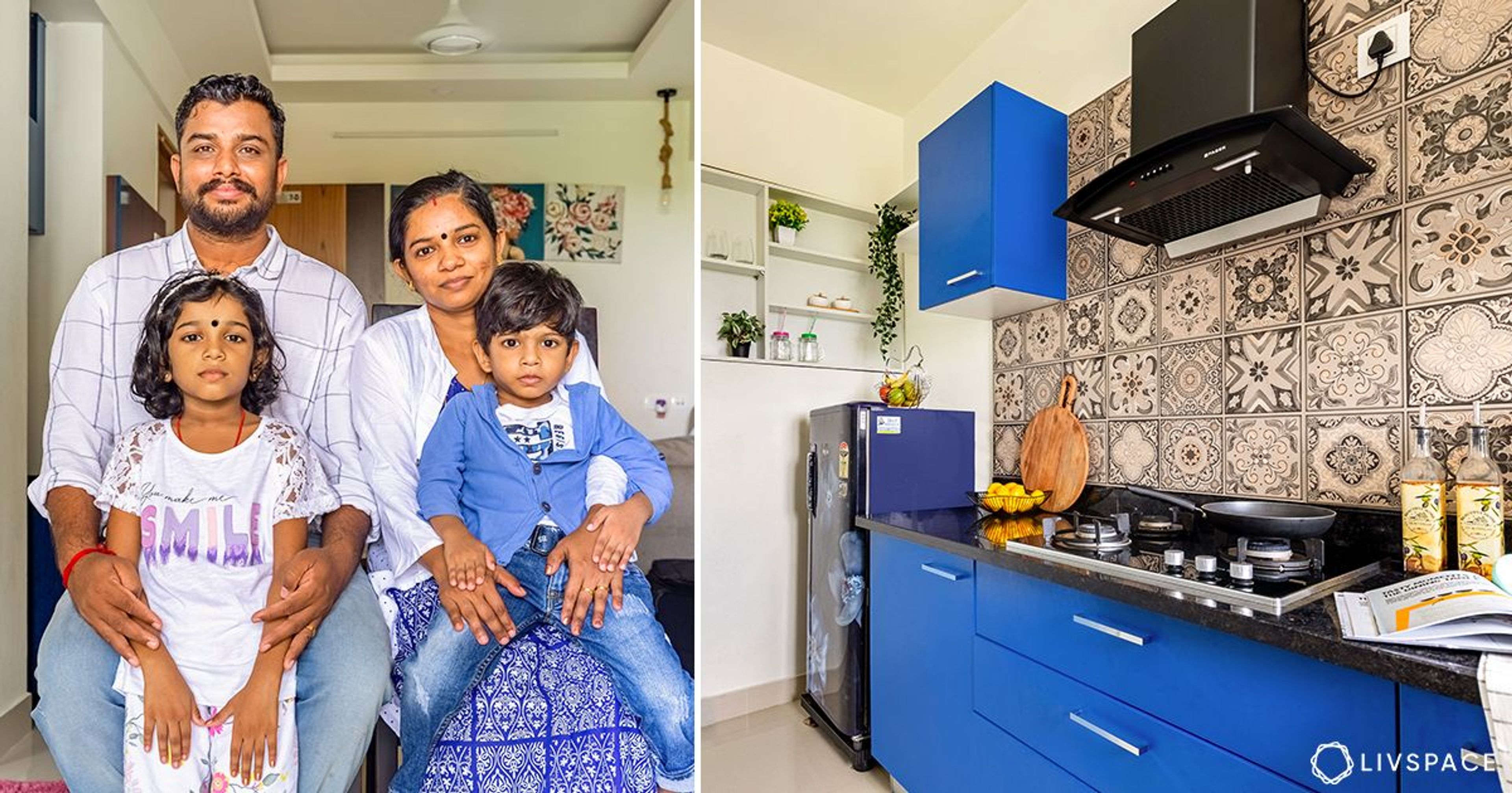 A Stunning 990 Sq. Ft. 3BHK Interior Design for DD Highway Gate in Kochi