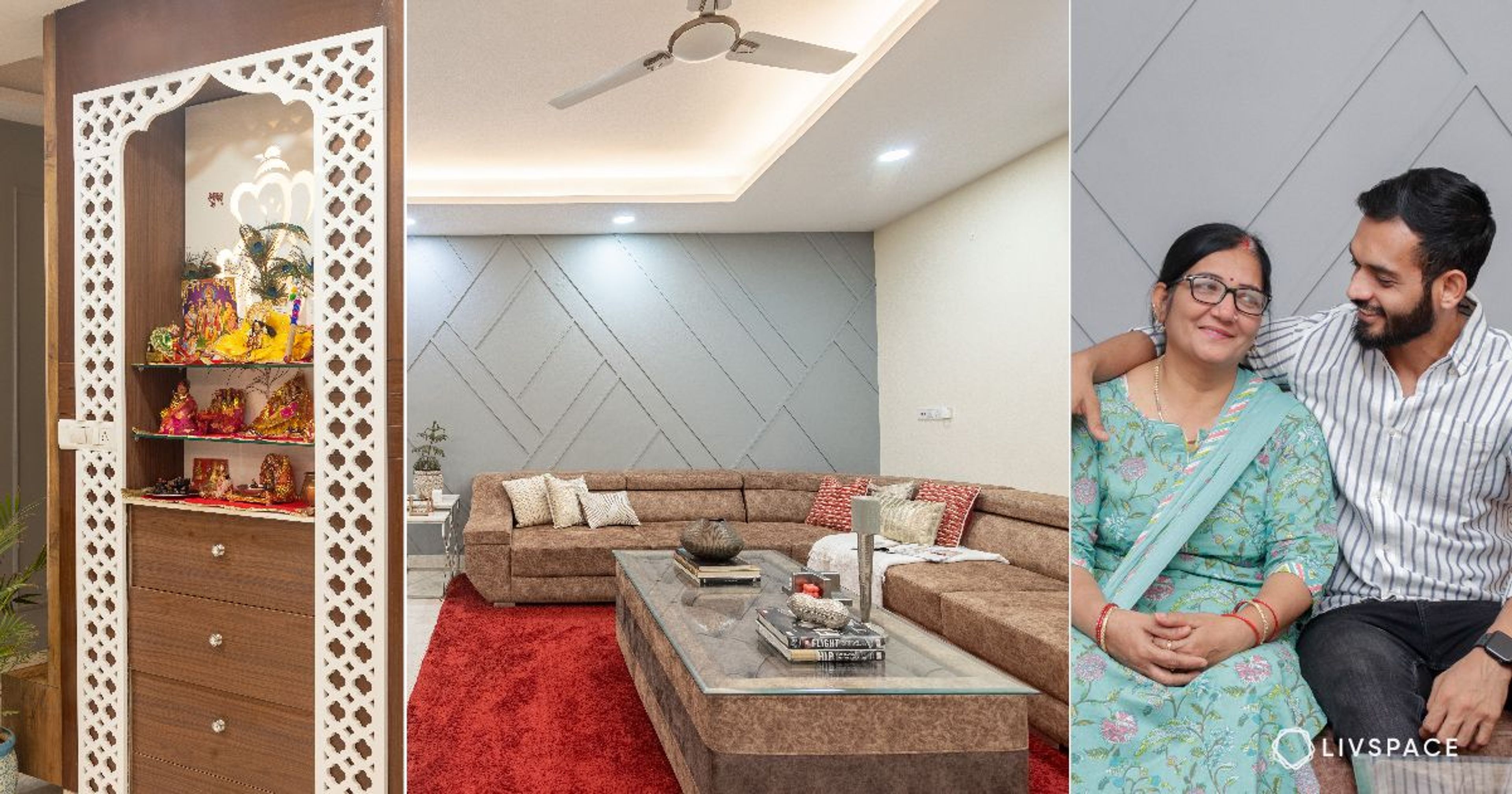 3 Transitional Designs to Explore From This Drawing-cum-Dining Room Interior Design