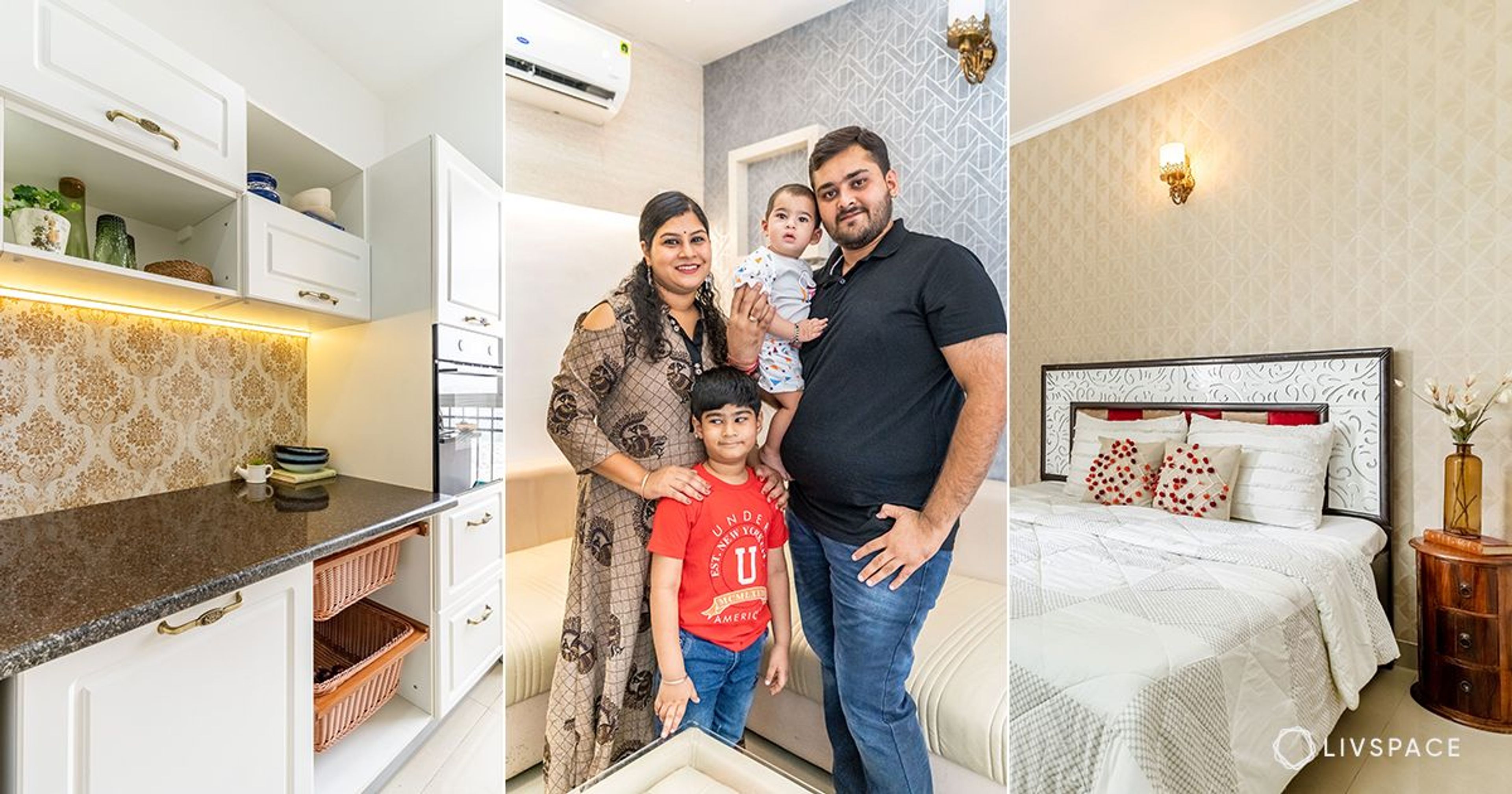 ₹12 Lakh and 30 Days Was All It Took for This 3BHK Home Design in Amrapali Dream Valley, Greater Noida