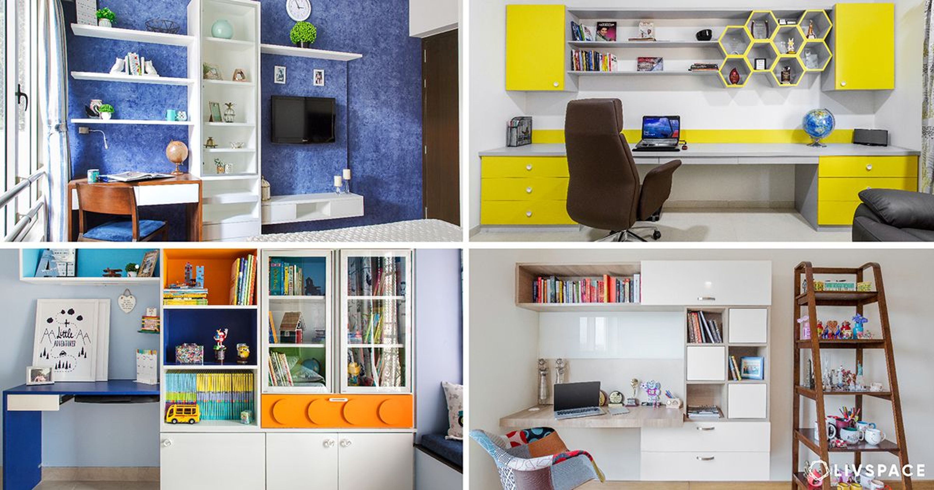 35+ Beautiful Study Table With Bookshelf Designs for the Perfect Study Session