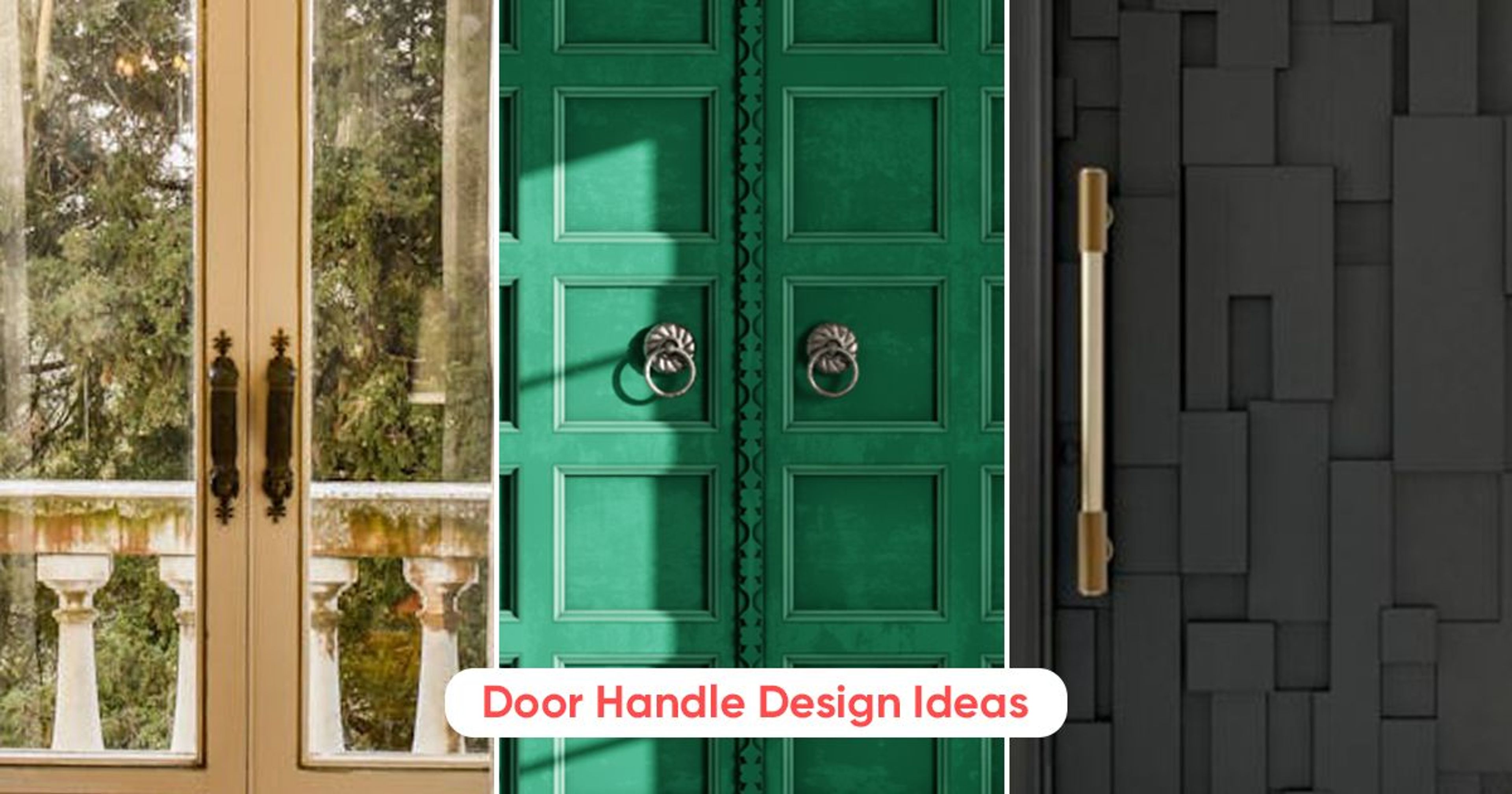 10 Beautifully Unique Door Handle Designs to Inspire You