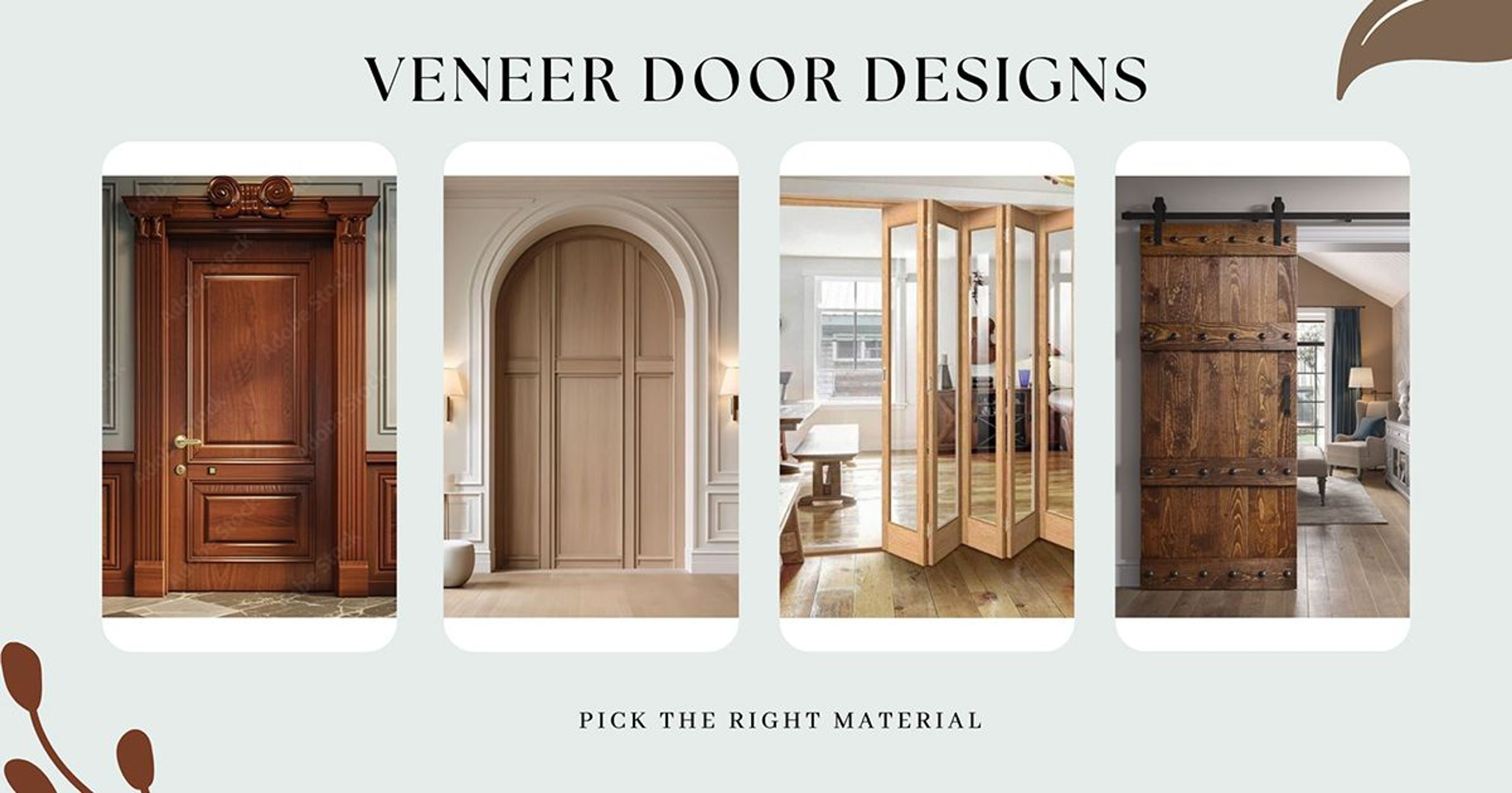 45 Must-See Veneer Door Designs To Add A Touch Of Luxury