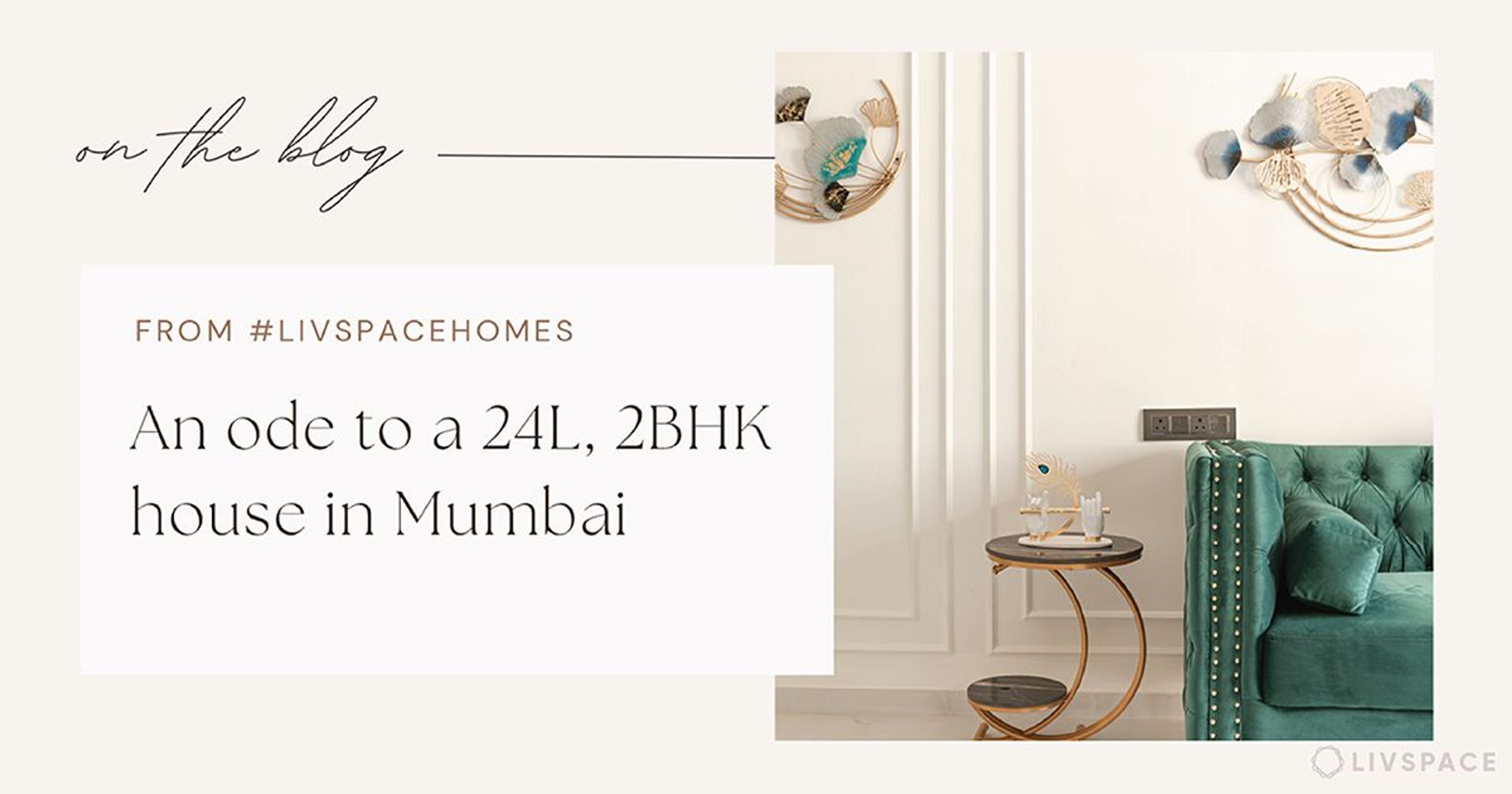 A 630 Sq. Ft. Mumbai 2BHK Under 24 Lakhs – An Ode to Simple Interior Designs