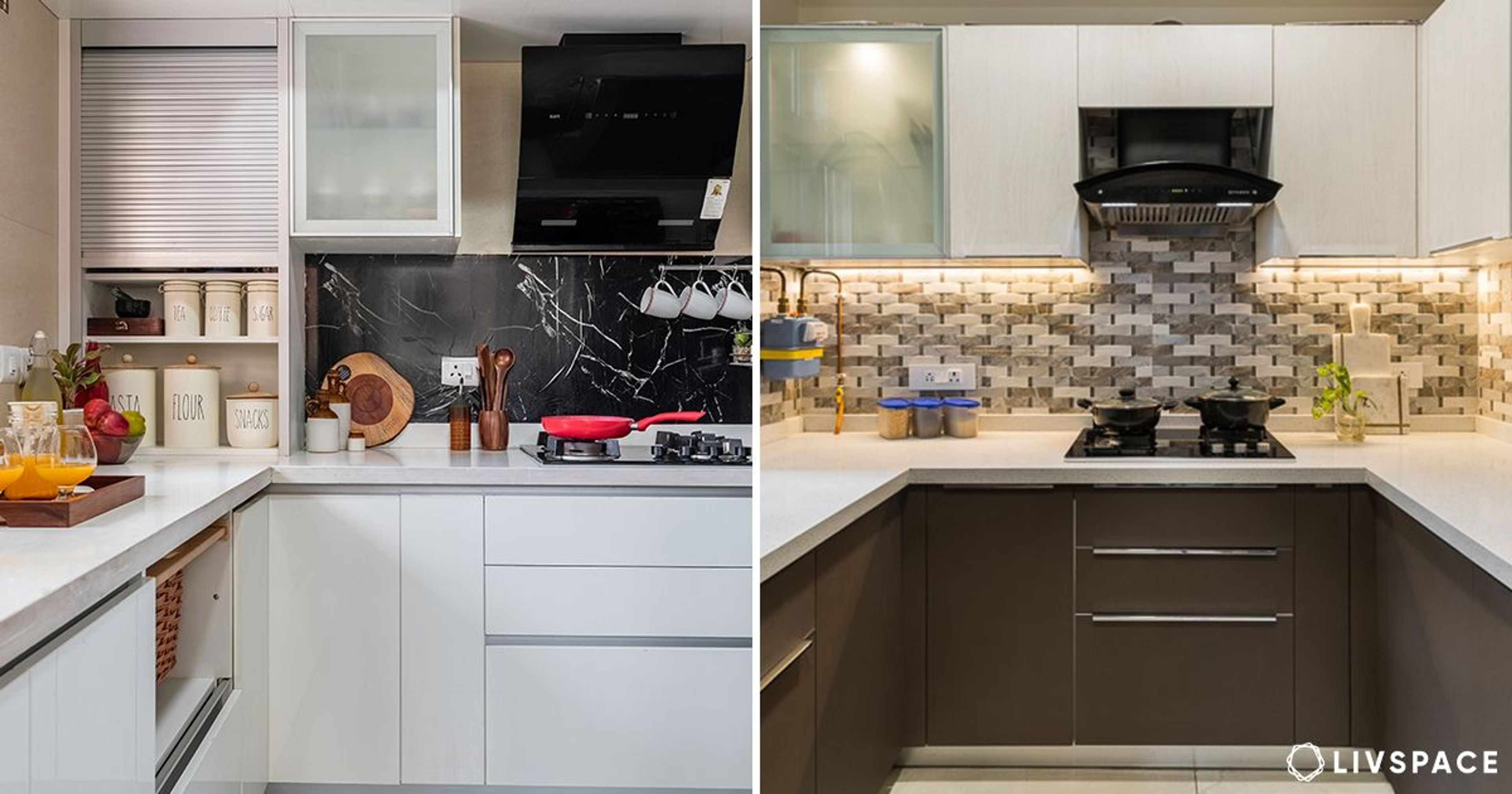 cost difference between u shaped and l shaped kitchen in chennai