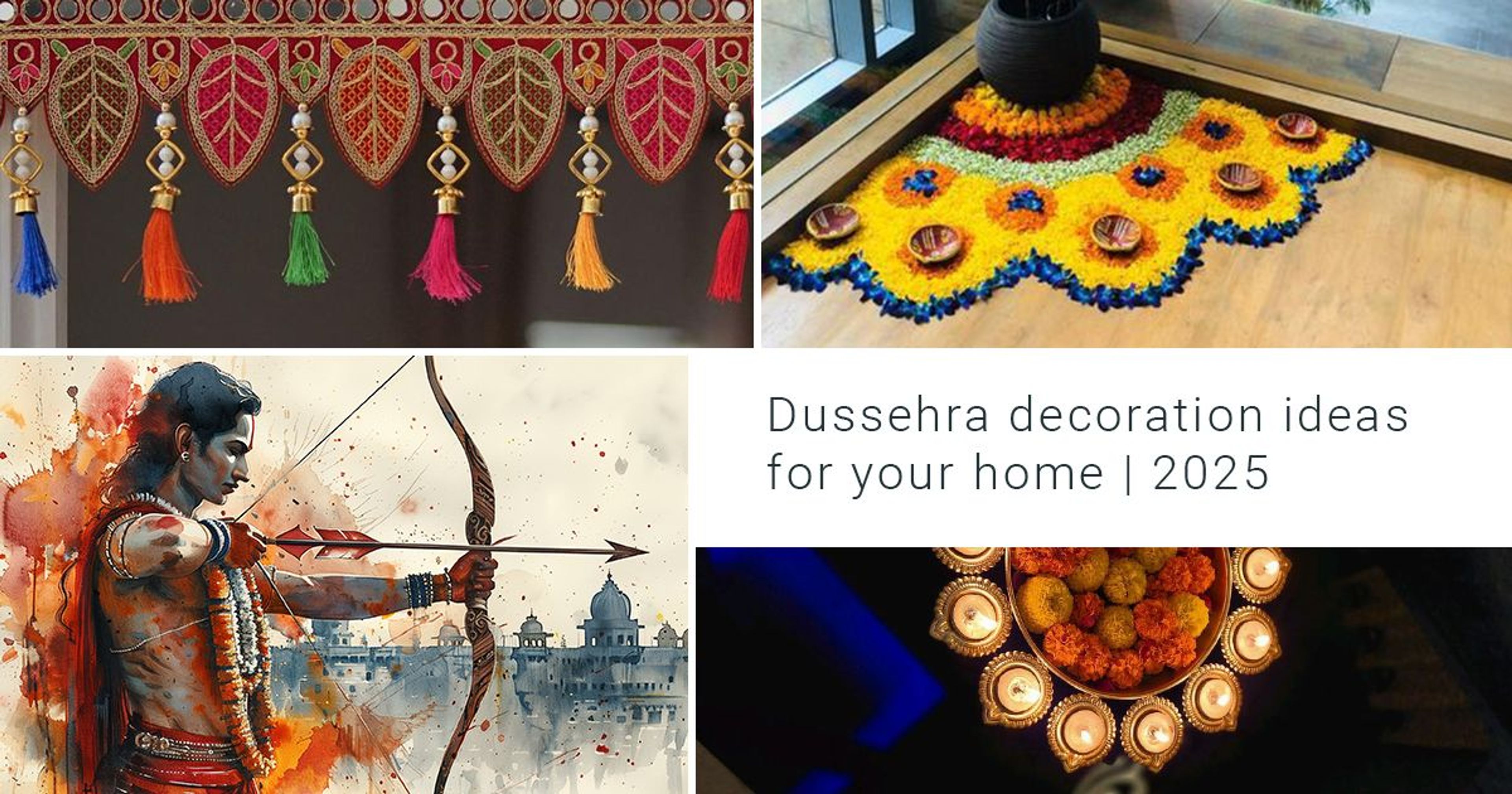 dussehra decoration ideas