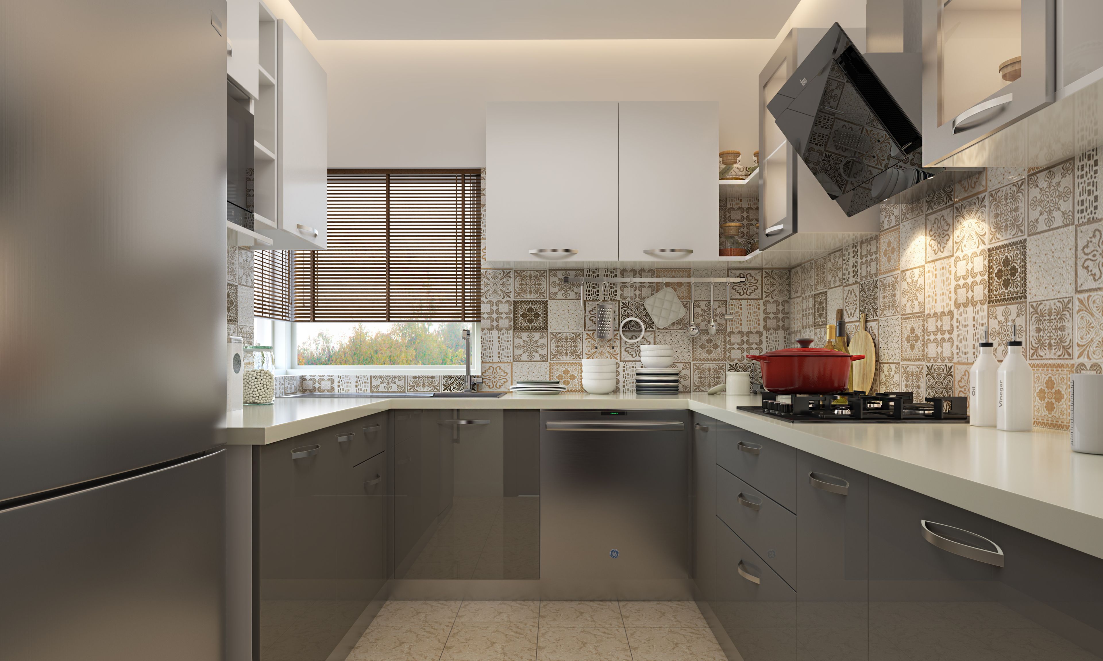 Estelle L-shaped Kitchen