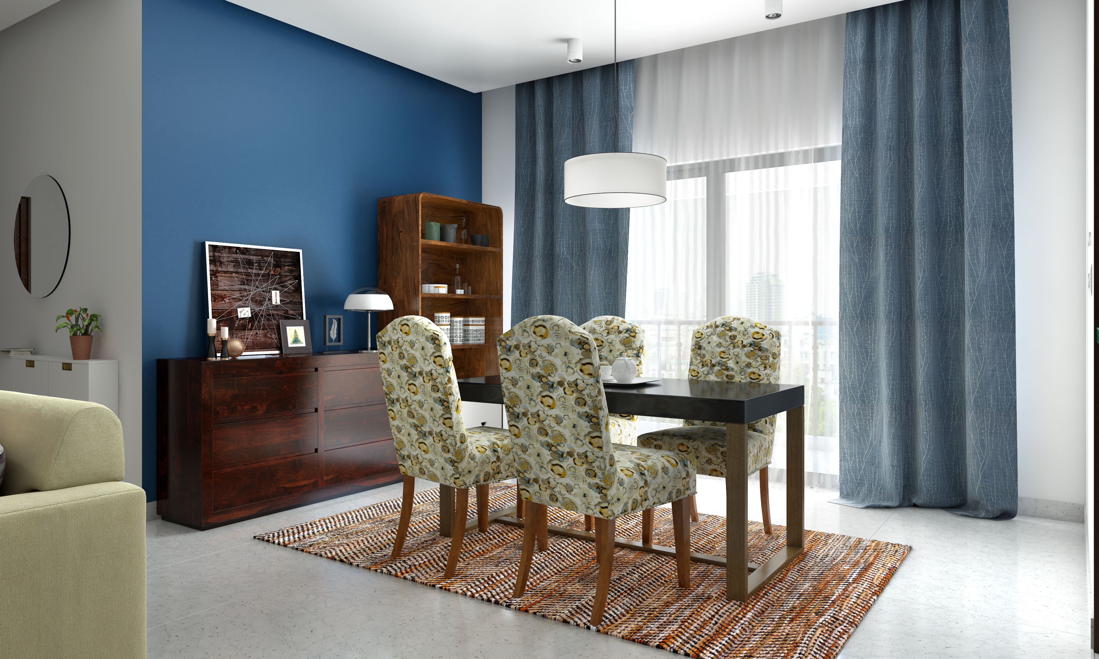 Arty Delight Dining Room