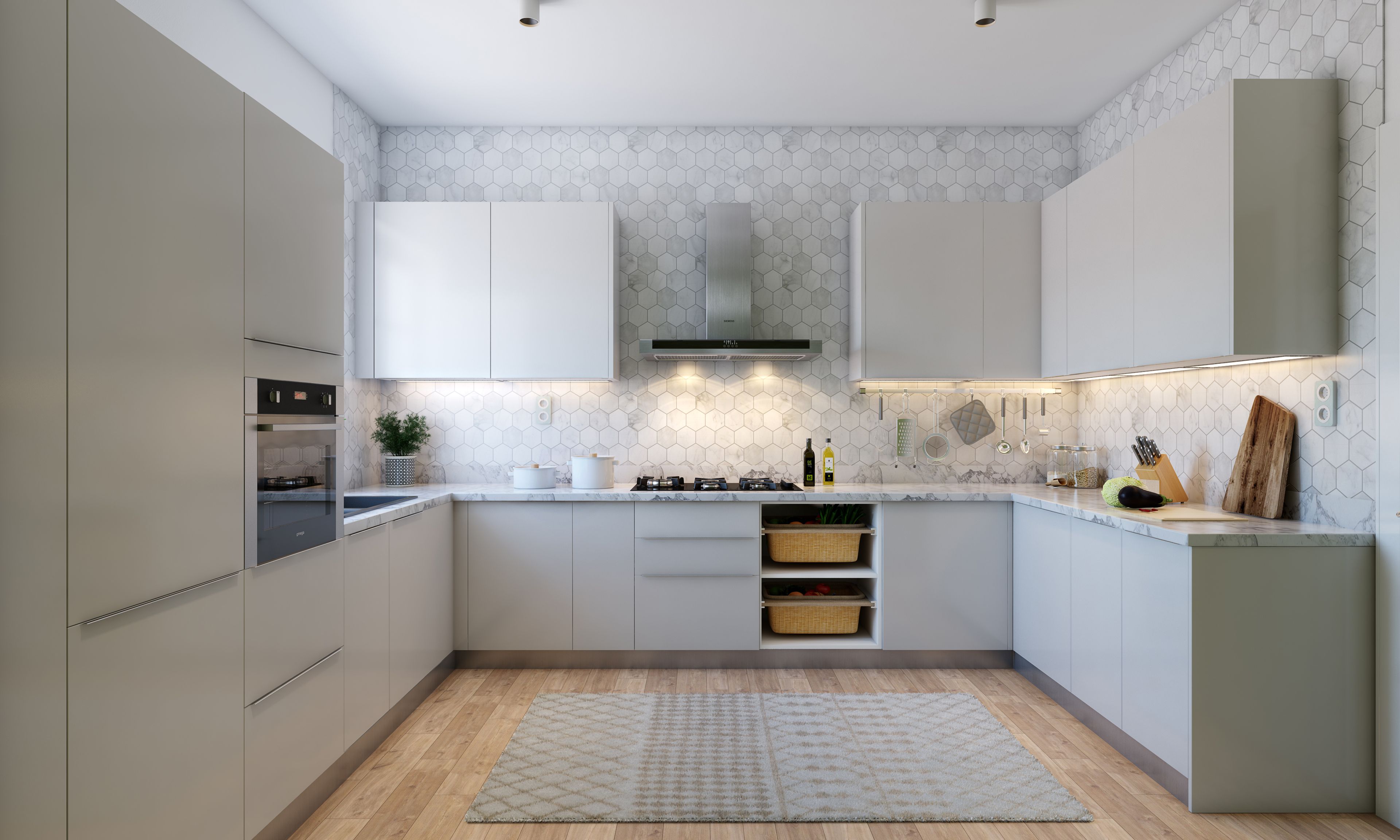 Gwen U-Shaped Kitchen