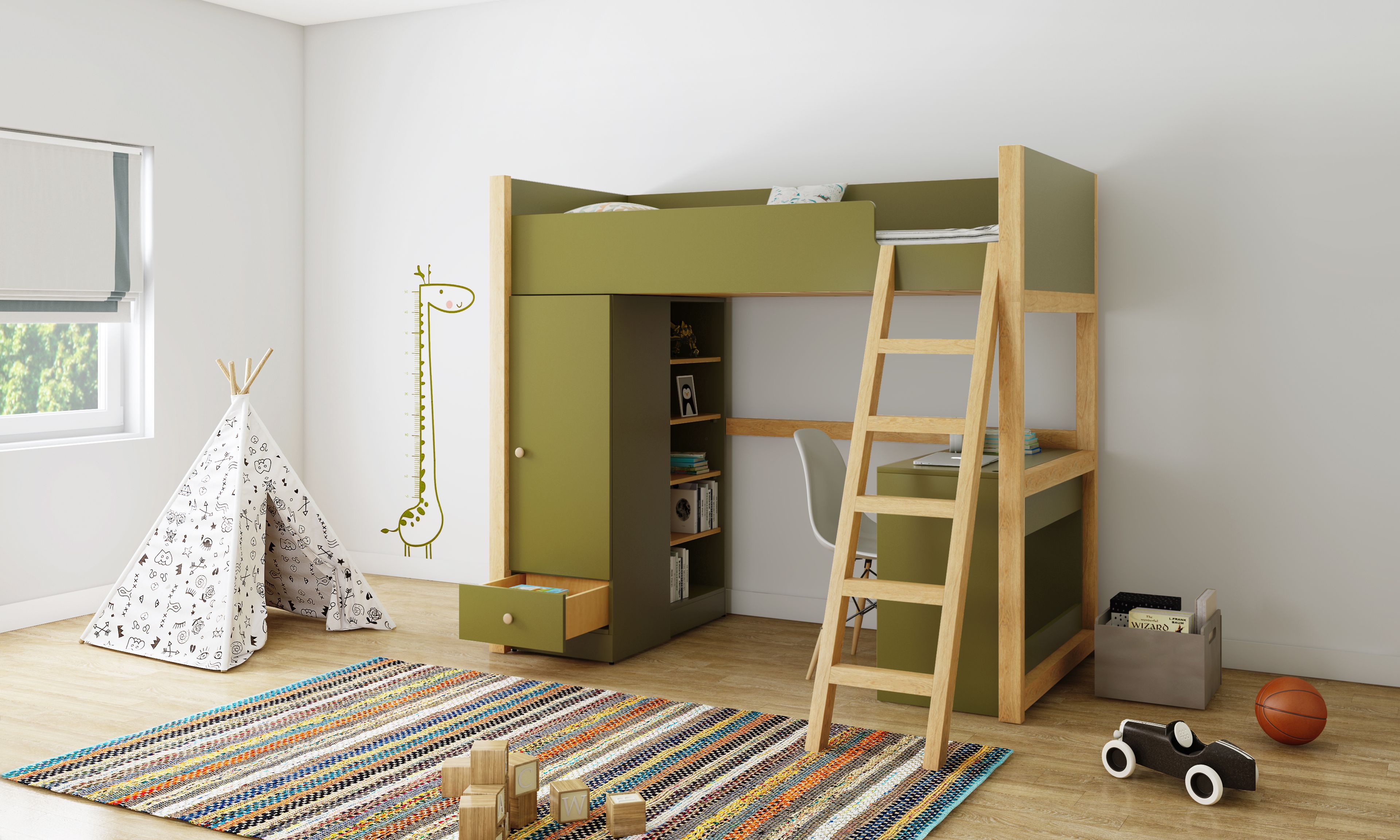 Halcyon Kids Bedroom Interior Design