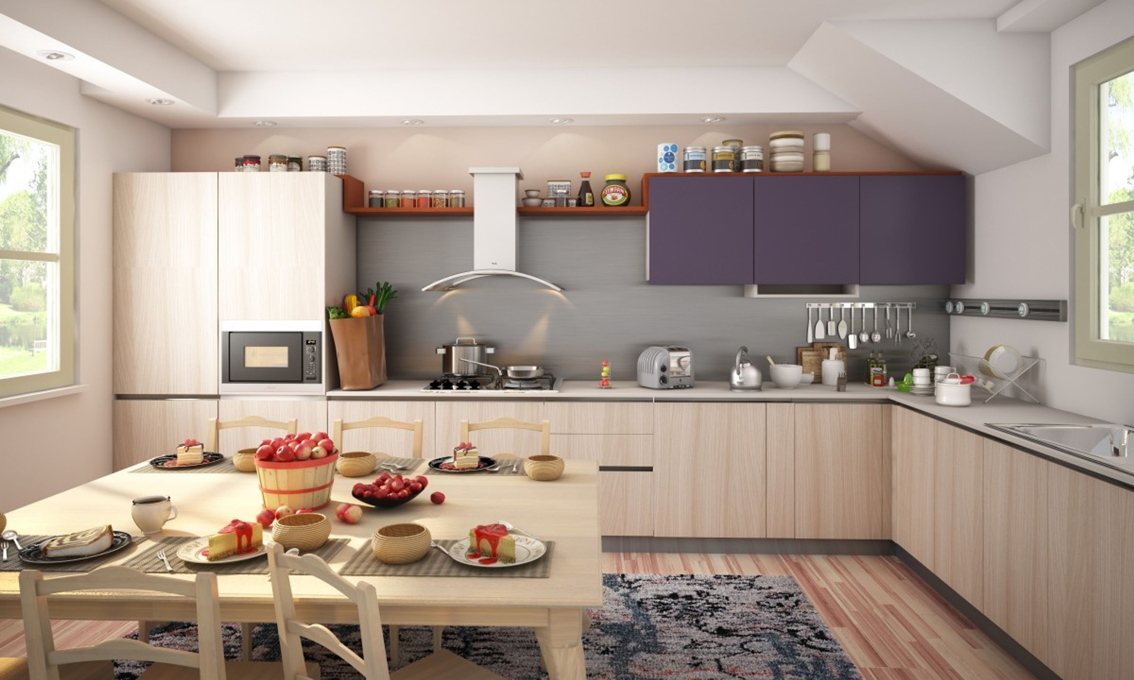 Shelby L Shaped Kitchen