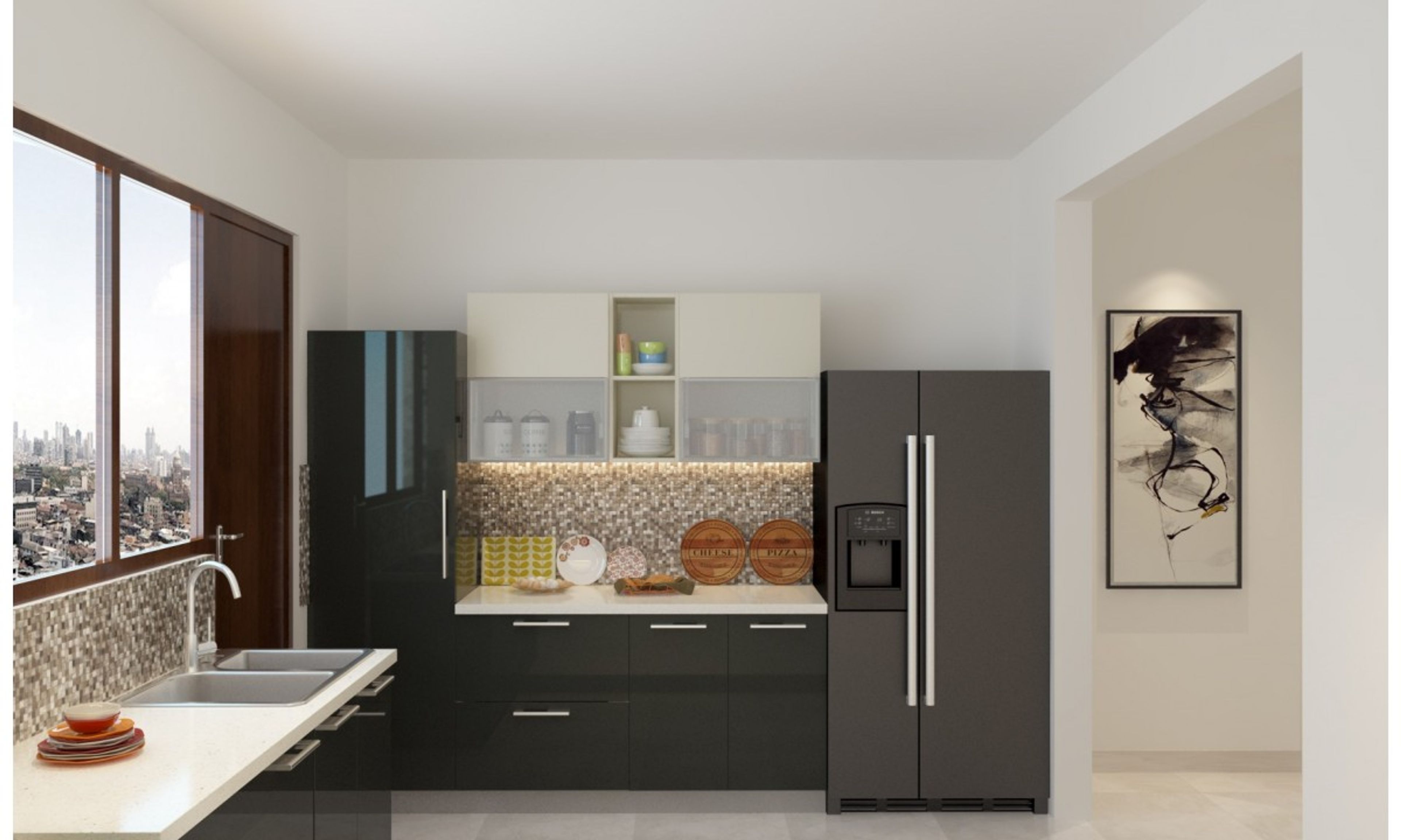 Harlow L-Shaped Kitchen