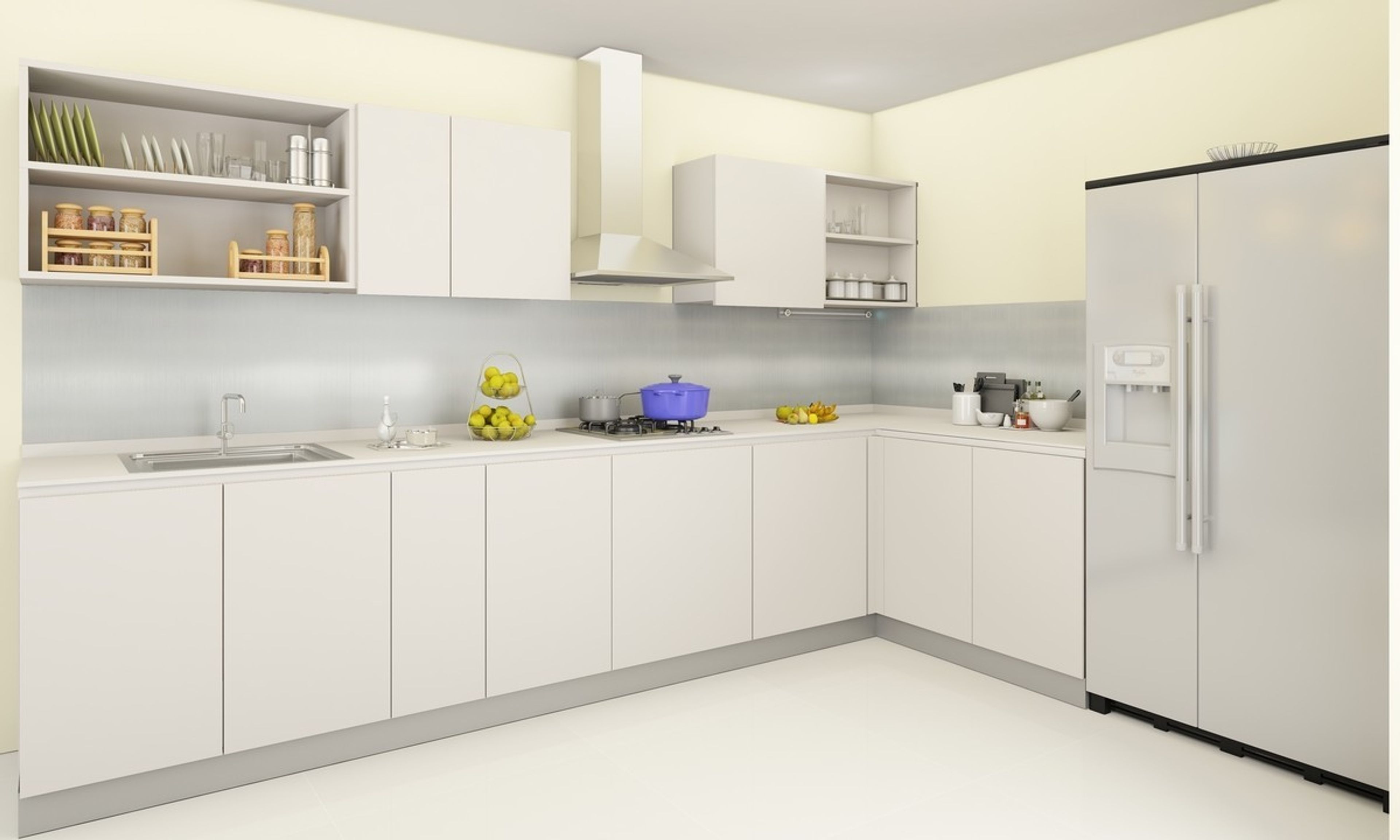 Jamie L Shaped Kitchen