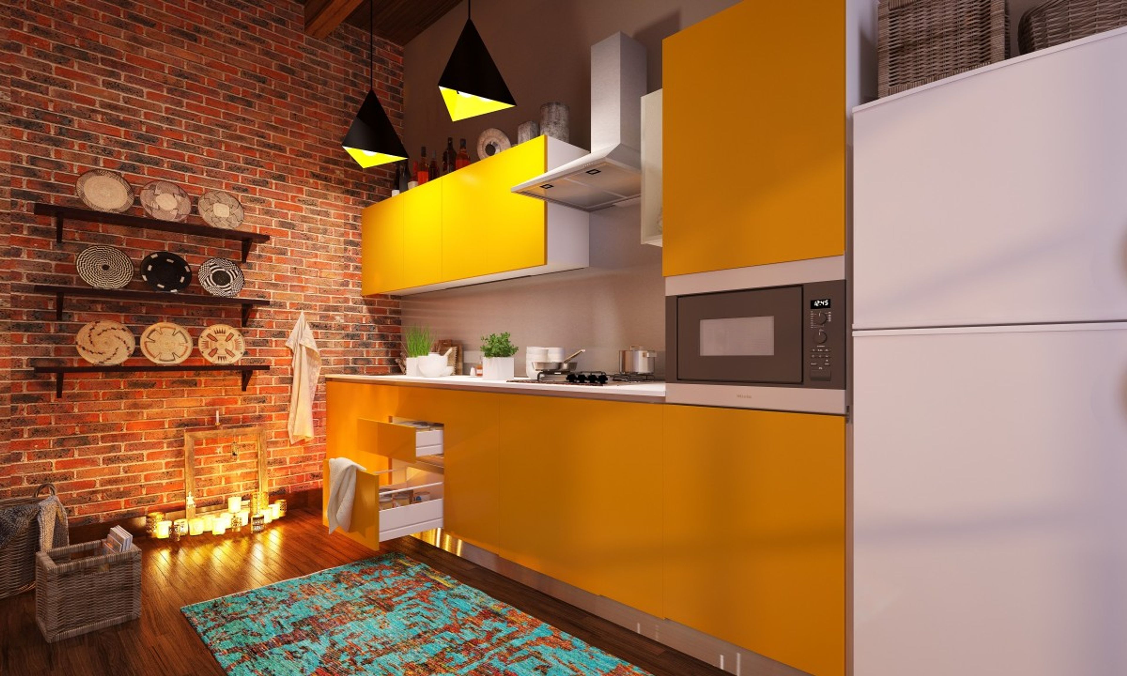 Carmen Straight Kitchen