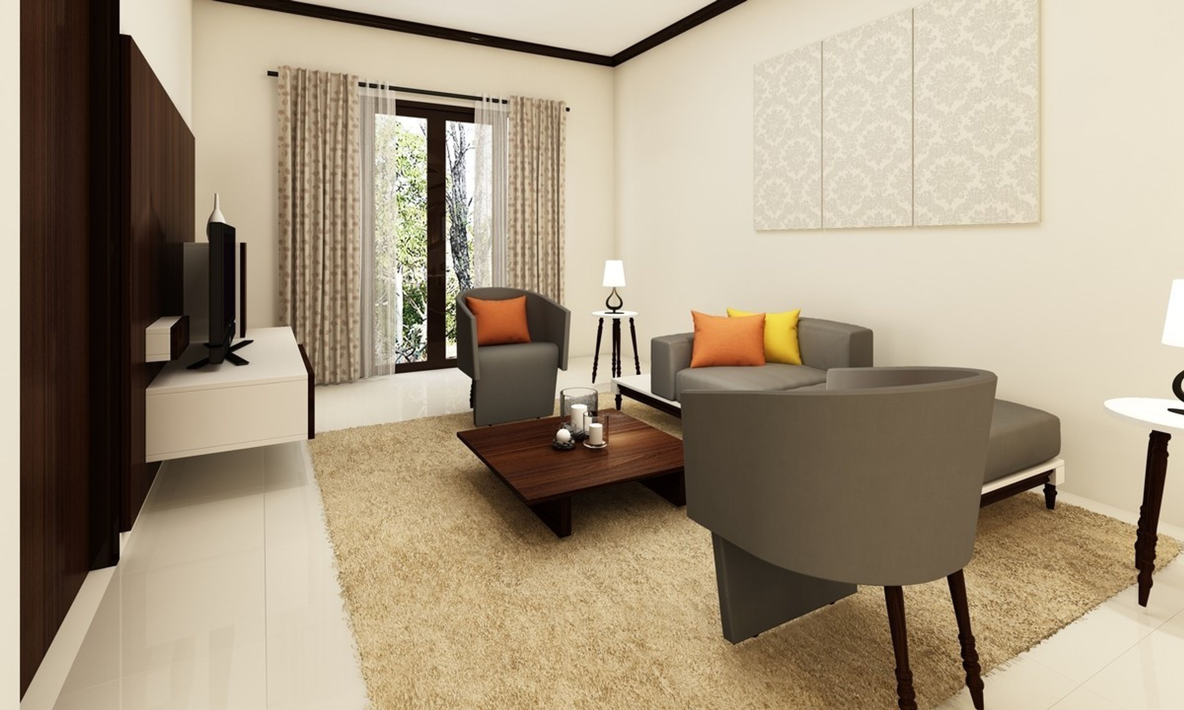 Fresh Classical Living Room